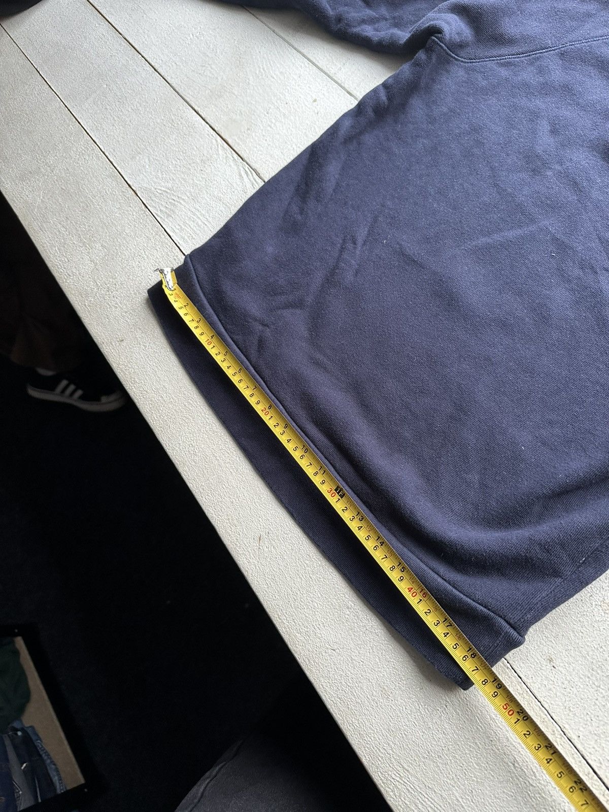 Designer × Sandro × Vintage 🚨Sandro Luxury BIG LOGO UNIVERSITY VINTAGE BLUE SWEATSHIRT Size XS / US 0-2 / IT 36-38 - 11 Thumbnail