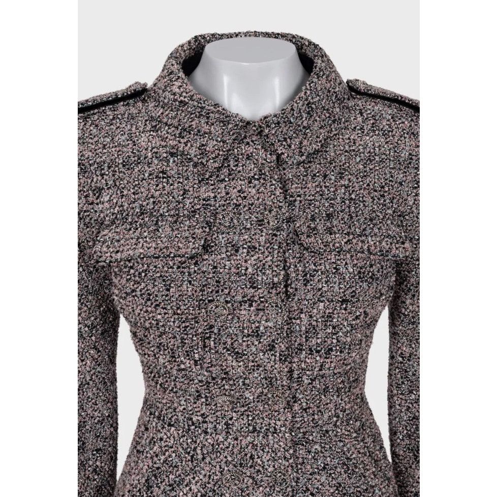 Chanel Chanel 2016 Bouclé Wool Skirt Jacket Suit FR38 Size XS / US 0-2 / IT 36-38 - 6 Thumbnail