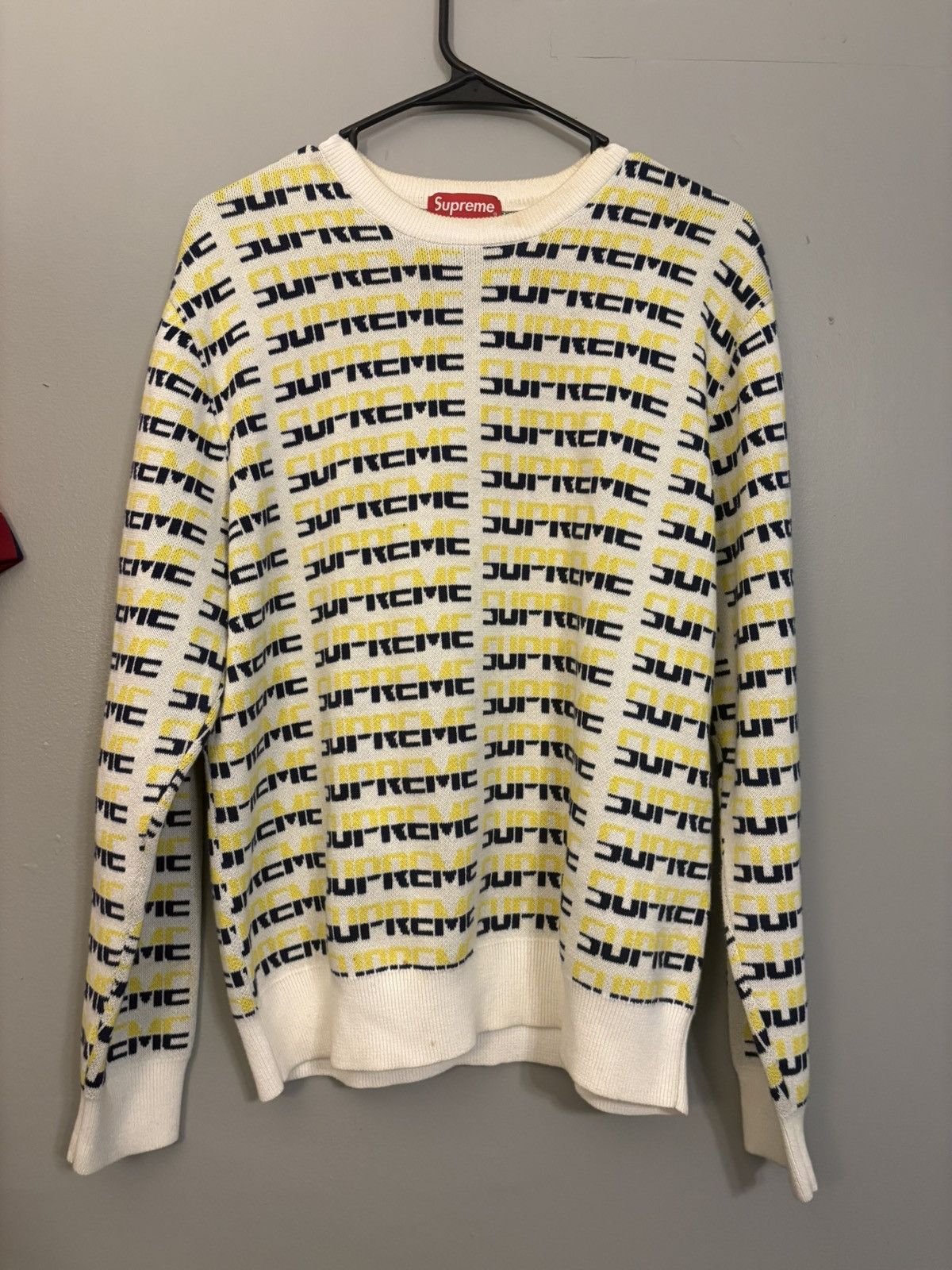 Supreme Supreme repeat sweater Size US M / EU 48-50 / 2 - 1 Thumbnail