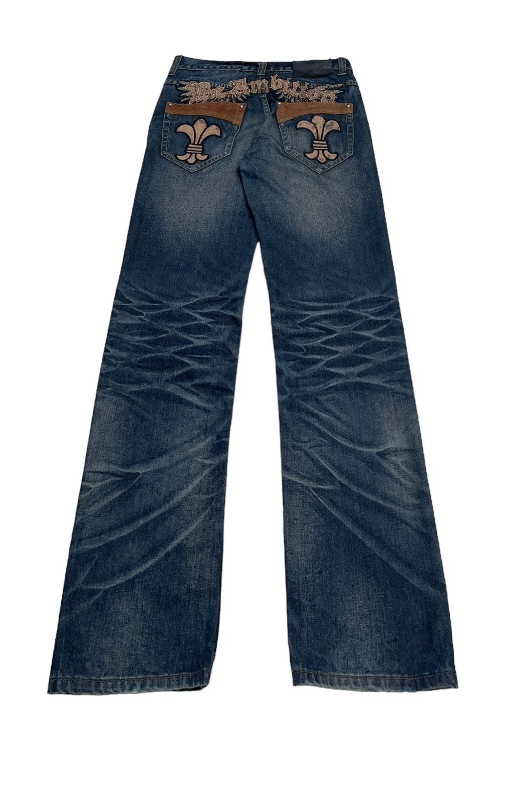 If Six Was Nine × Japanese Brand Rare Design Vintage Brand Be Ambition Jeans 1990s Size US 32 / EU 48 - 2 Thumbnail