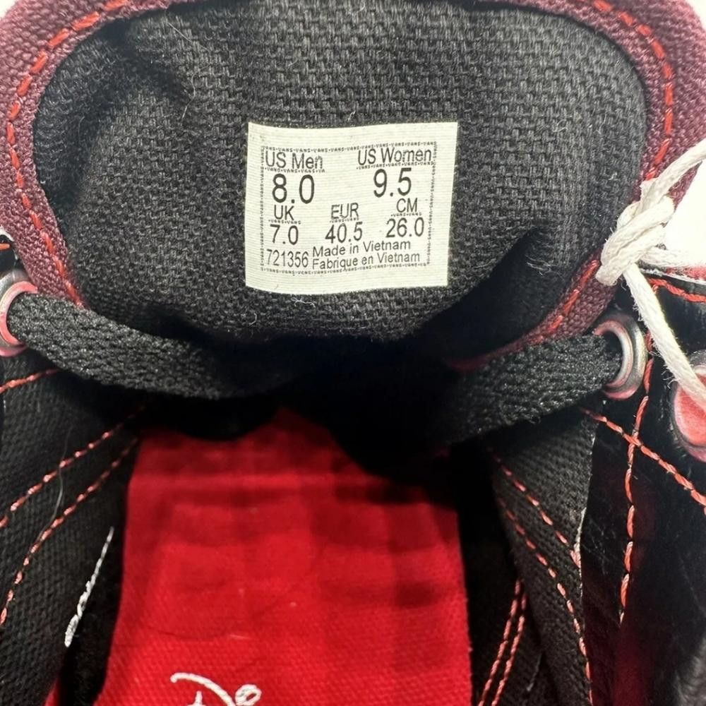 Disney × Vans Vans x Disney 'Poison Apple' Cross Sneakers *LIMITED EDITION Size US 9.5 / IT 39.5 - 11 Thumbnail