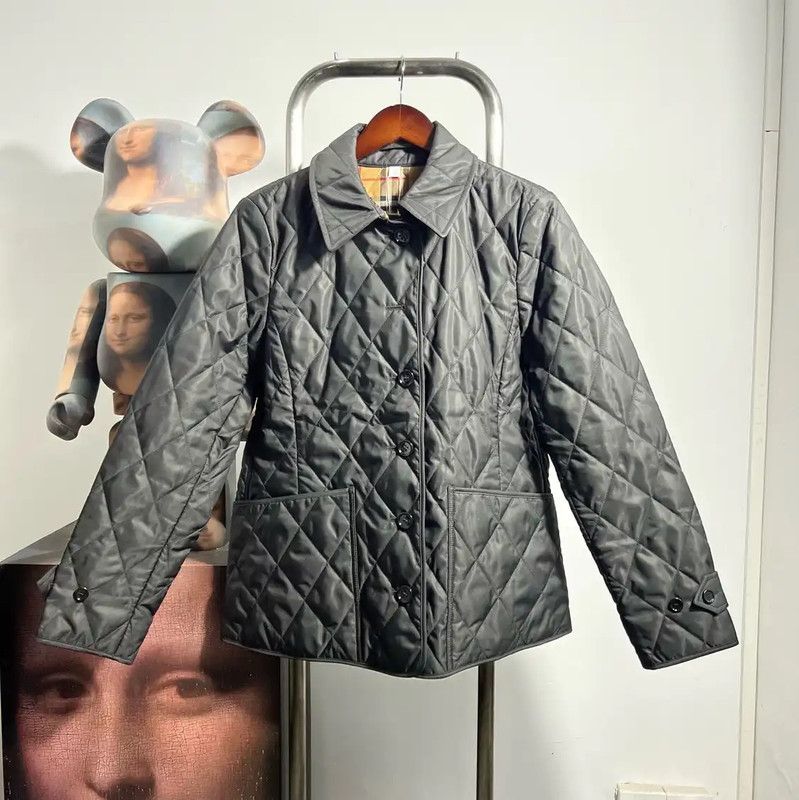 Burberry Burberry Black Quilted Men's Jacket Size US L / EU 52-54 / 3 - 1 Thumbnail