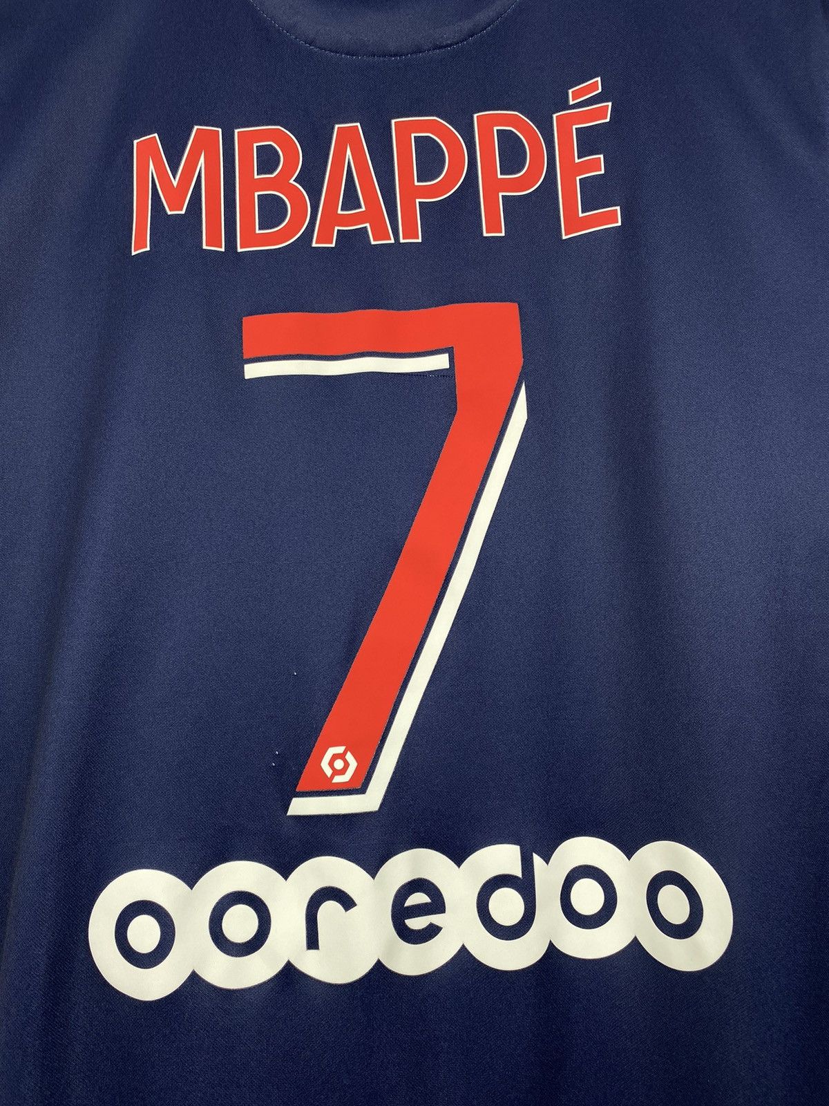 Nike PSG 2020 2021 #7 Mbappé Nike Football Jersey Juventus Real Size US M / EU 48-50 / 2 - 2 Thumbnail