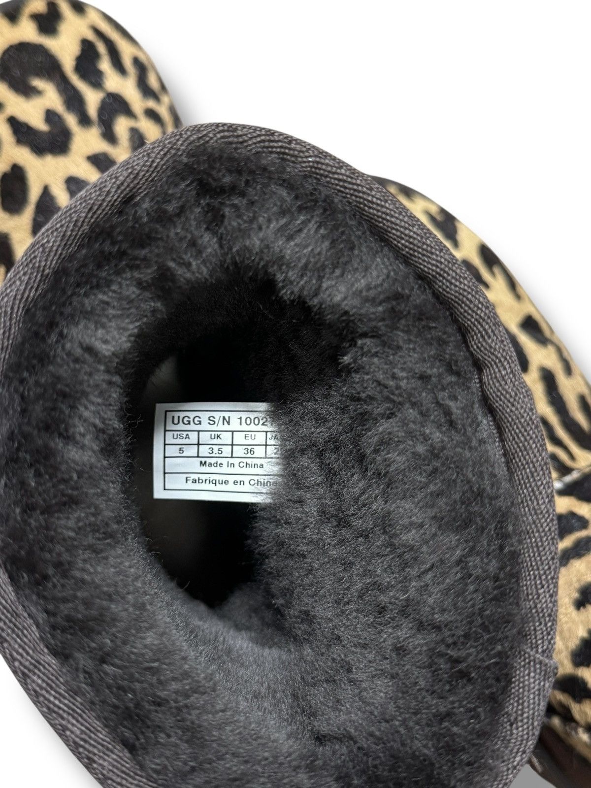 Ugg UGG Leopard High Boots Y2K Avantgarde Glamour Size US 5 / IT 35 - 12 Thumbnail