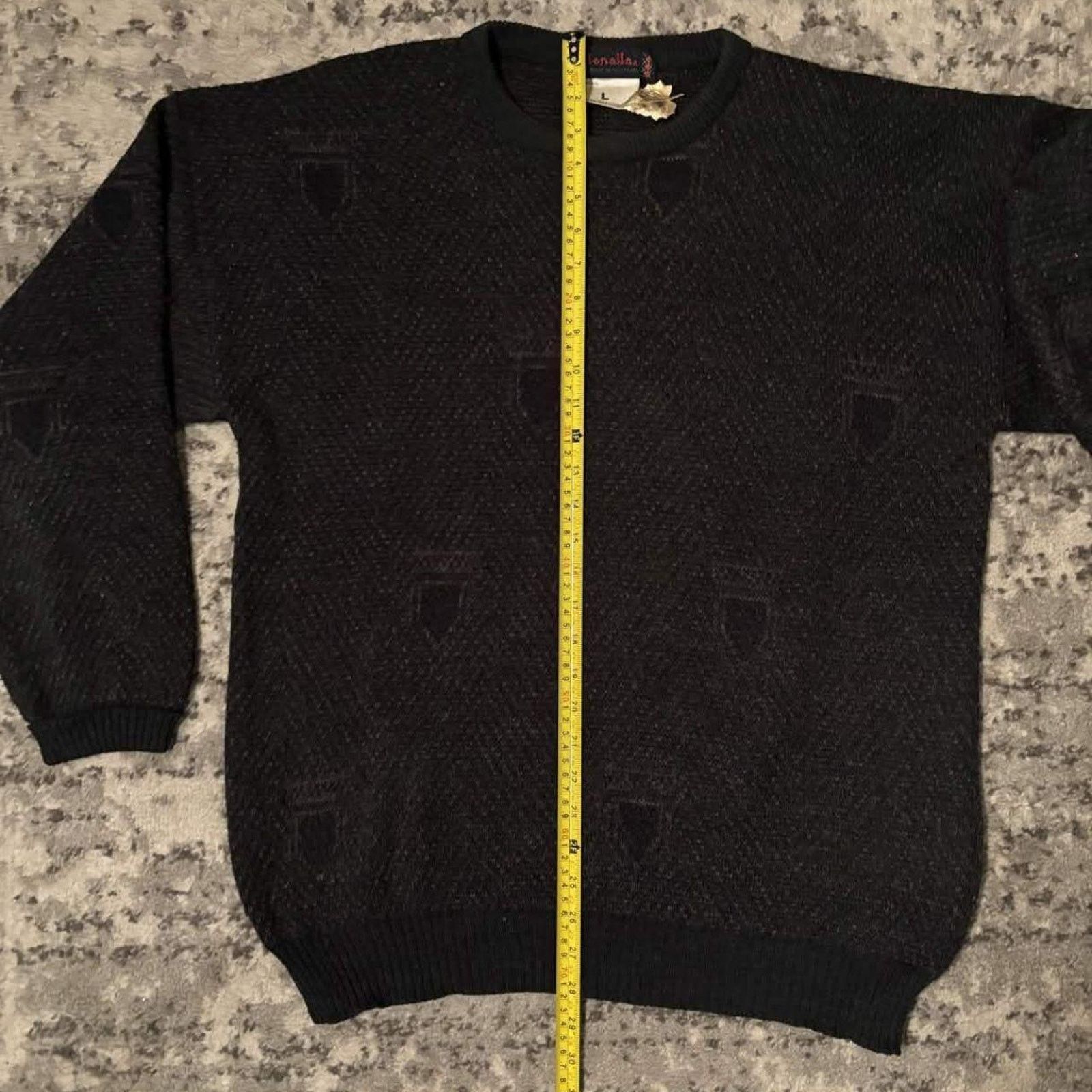 Other Vintage Glenallan Made in Scotland Wool Knit Sweater Size US L / EU 52-54 / 3 - 6 Thumbnail