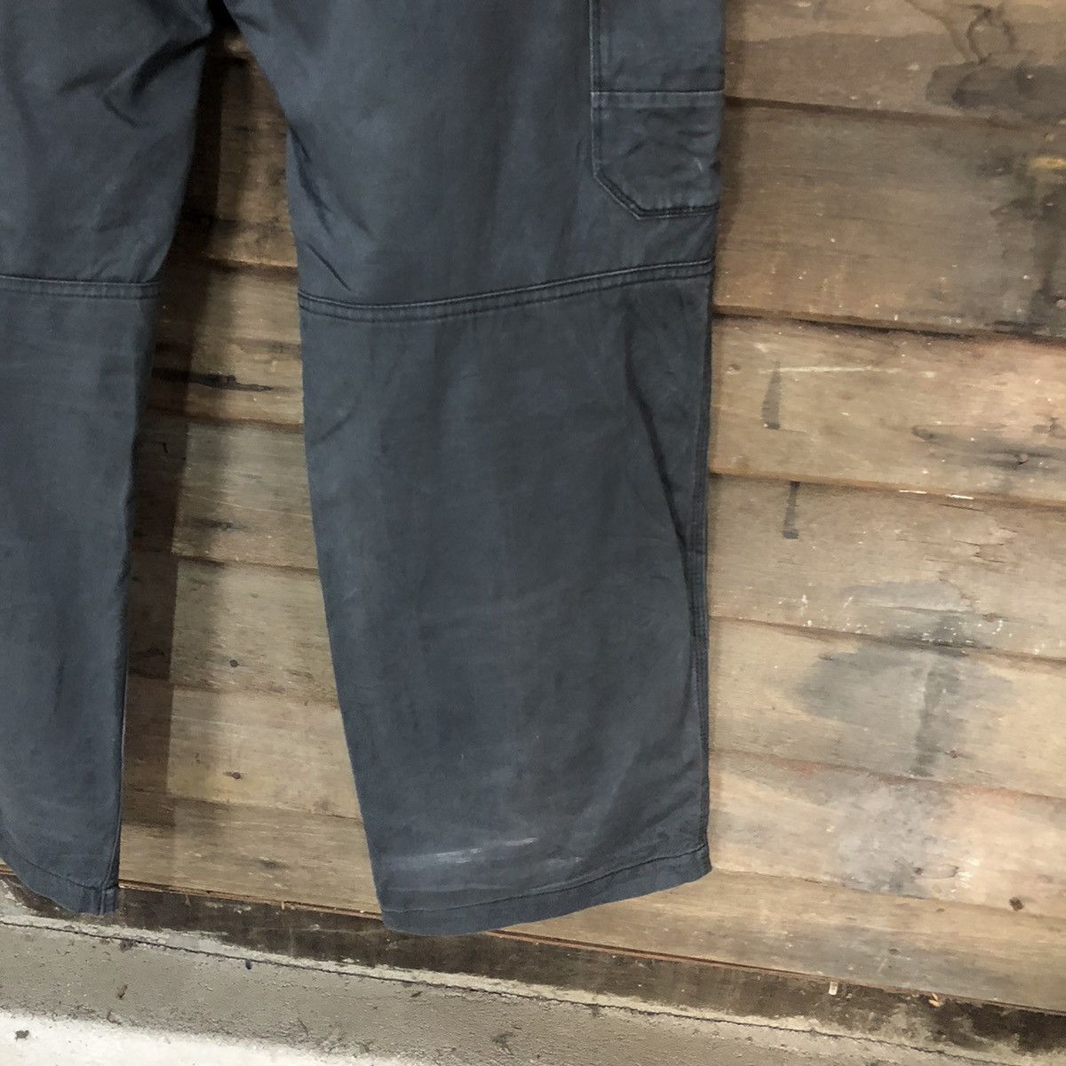 Japanese Brand DL Even River Dark Blue Cargo Multipocket Pants #S2780 Size US 35 - 17 Thumbnail