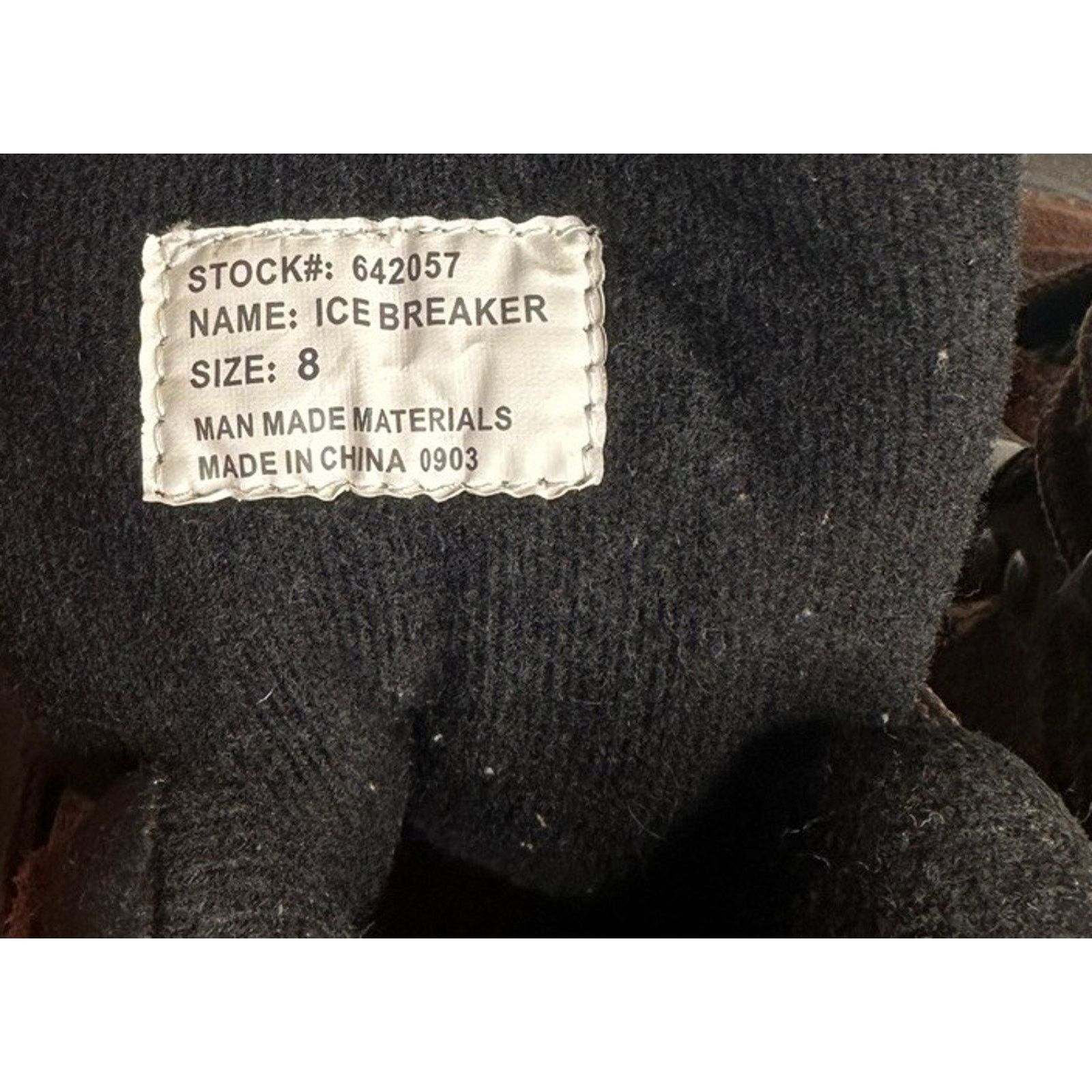 Other Itasca Mens 8 Ice Breaker Winter Boots Insulated Waterproof Size US 8 / EU 41 - 8 Thumbnail