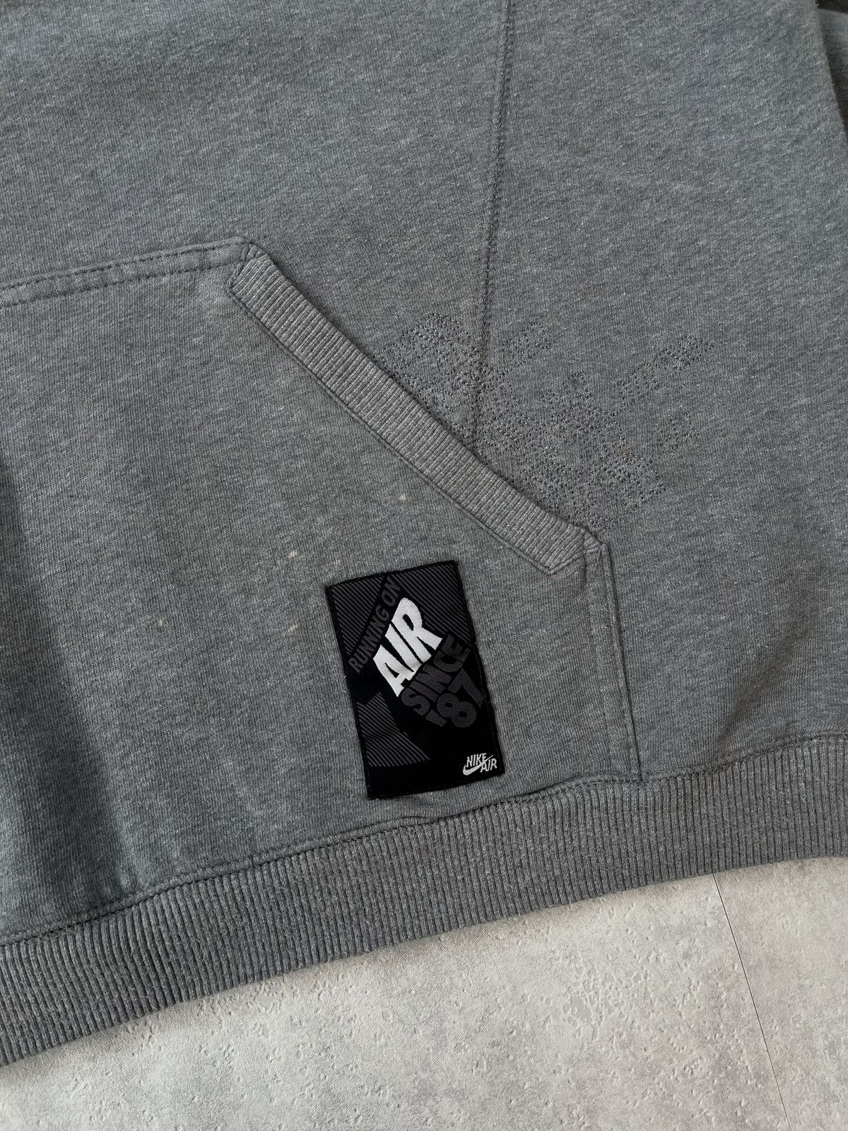 Nike × Vintage 00s Nike Air Big Logo Vintage Y2K Oversized Retro Hoodie Size US XL / EU 56 / 4 - 4 Thumbnail