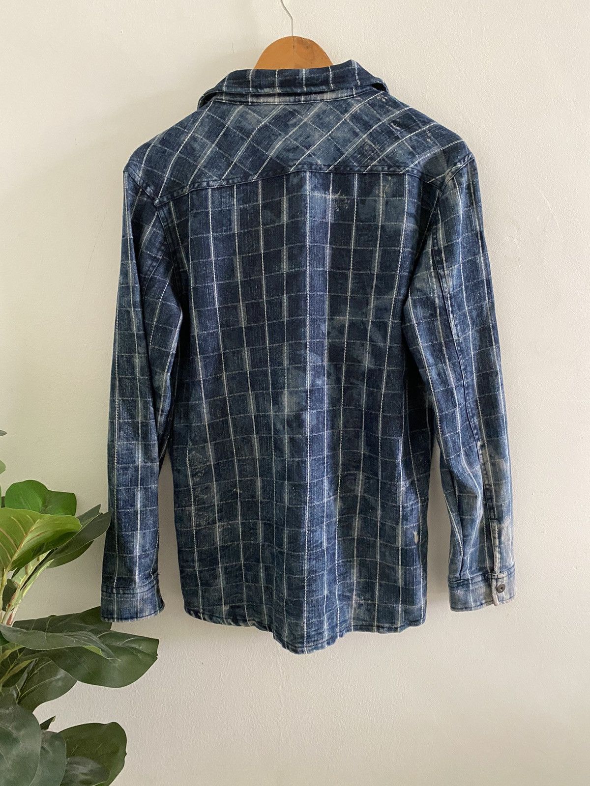 Blue Blue Japan × Japanese Brand Vintage Japanese 🇯🇵 patchwork Shirt Kapital design style Size US M / EU 48-50 / 2 - 4 Thumbnail