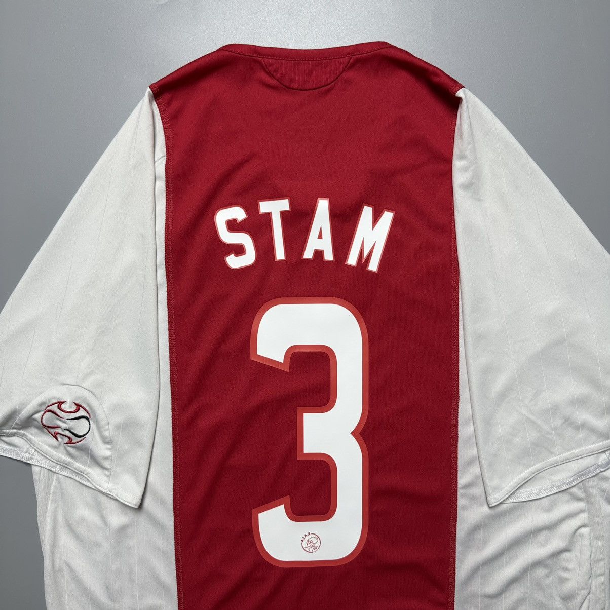 Adidas AJAX ADIDAS 2006/2007 FOOTBALL SOCCER HOME JERSEY #3 STAM Size US M / EU 48-50 / 2 - 8 Thumbnail