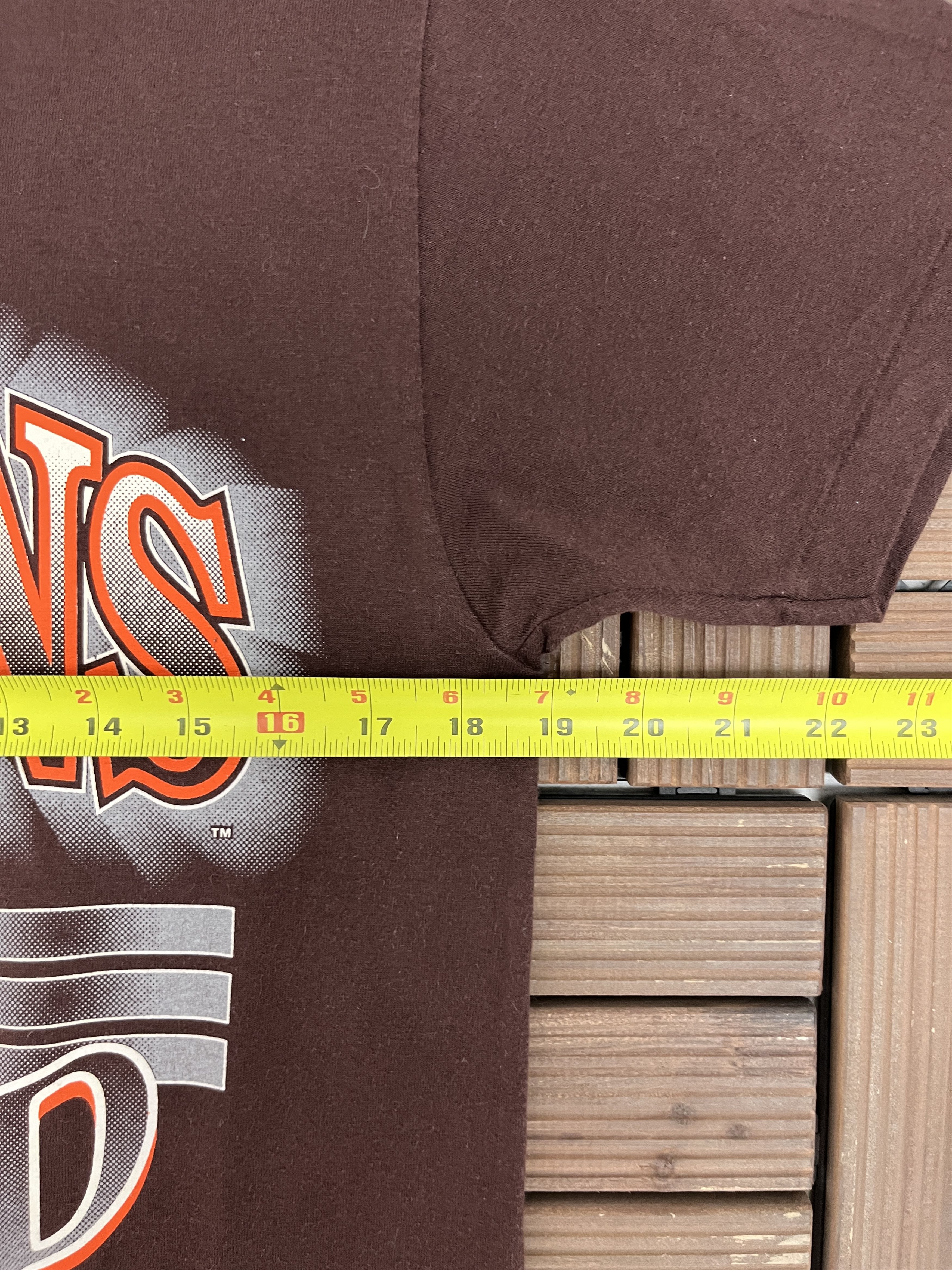 Vintage Cleveland Browns Football Vintage Brown T-Shirt Tee Size US L / EU 52-54 / 3 - 8 Thumbnail
