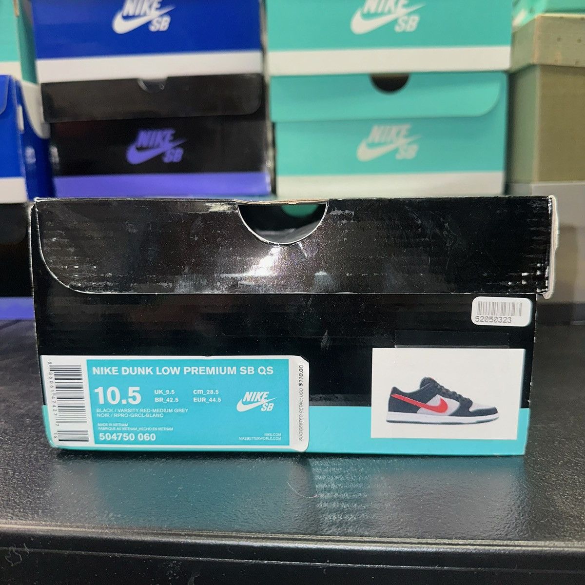 Nike Size 10.5 - Nike SB Dunk Low Premium Primitive 504750-060 Size US 10.5 / EU 43-44 - 7 Thumbnail