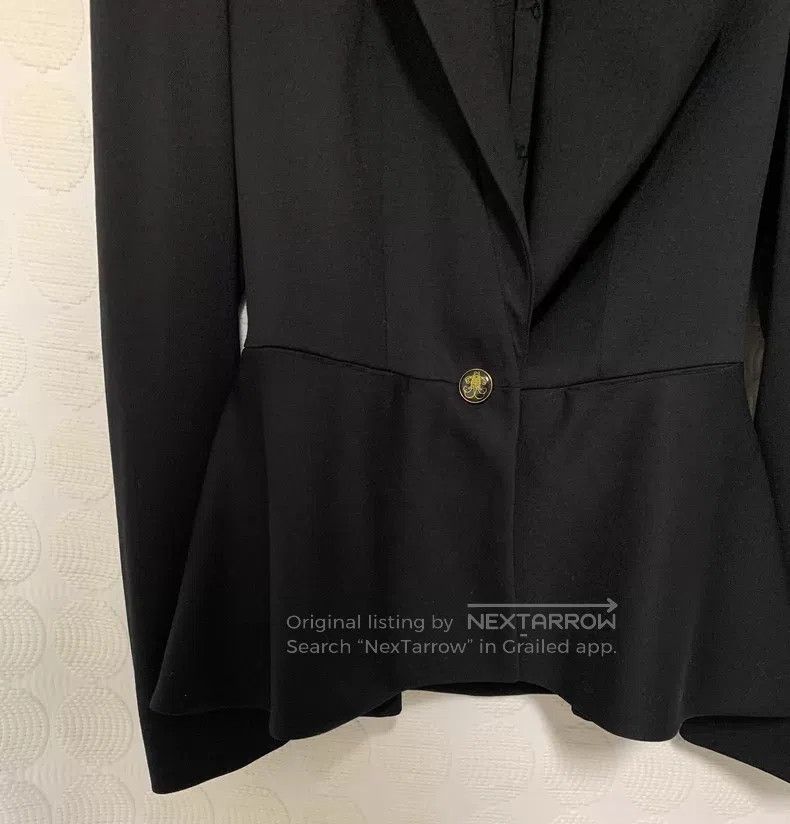 Vivienne Westwood Vivienne Westwood Wool Rare Enamel Irregular Jacket Size XS / US 0-2 / IT 36-38 - 4 Thumbnail