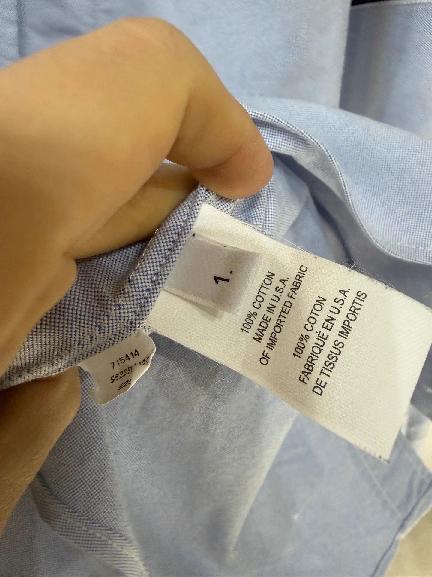 Thom Browne Thom Browne Classic Blue Oxford Shirt 99 New Size 1 Size US S / EU 44-46 / 1 - 4 Thumbnail