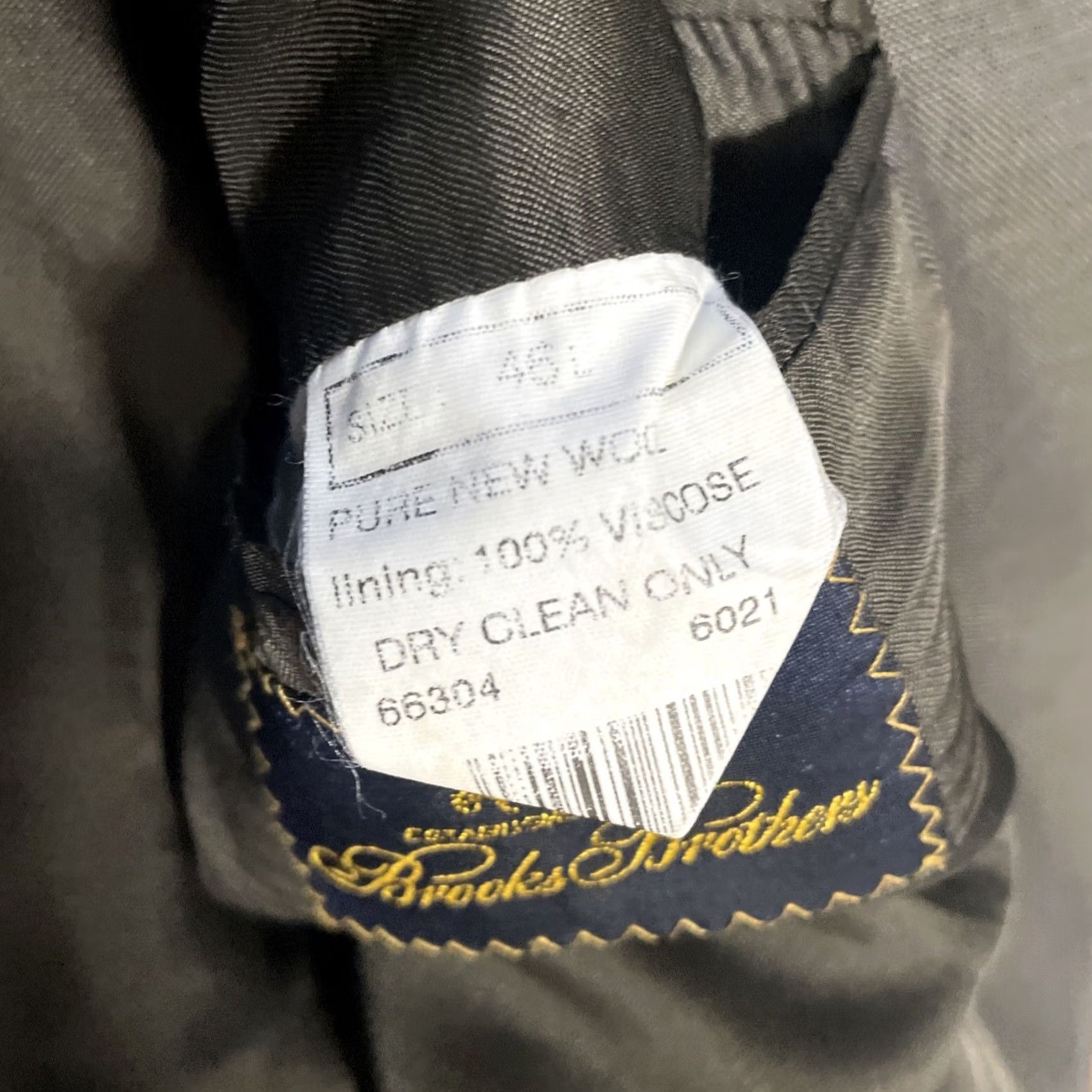 Brooks Brothers BROOKS BROTHERS Windowpane Plaid Sport Jacket Men’s 46L Green Wool Blazer Coat Size 46R - 4 Thumbnail