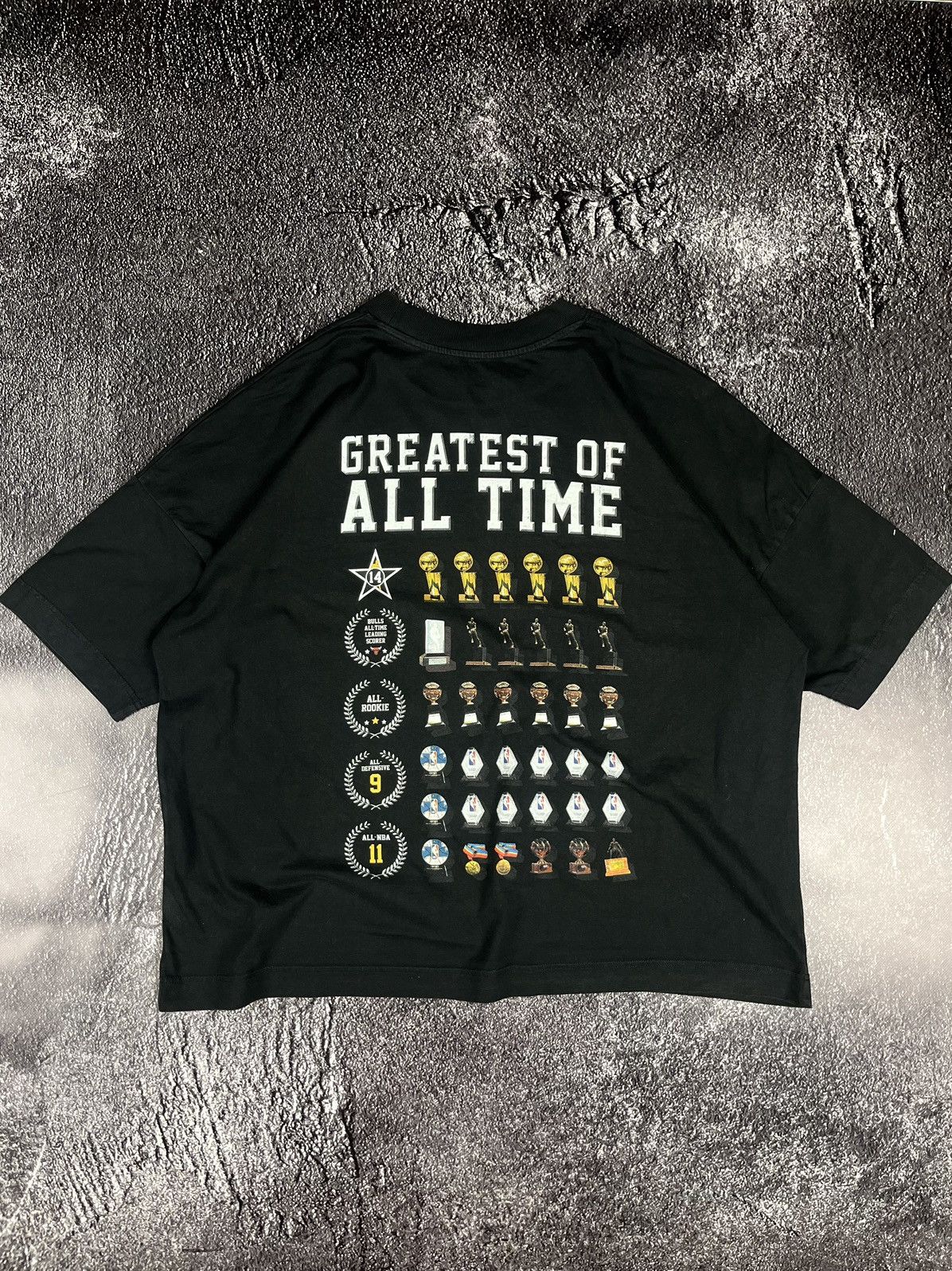 Other Crazy Tee Jordan Greatest Off All Time Vintage Style T-Shirt Size US XL / EU 56 / 4 - 2 Thumbnail