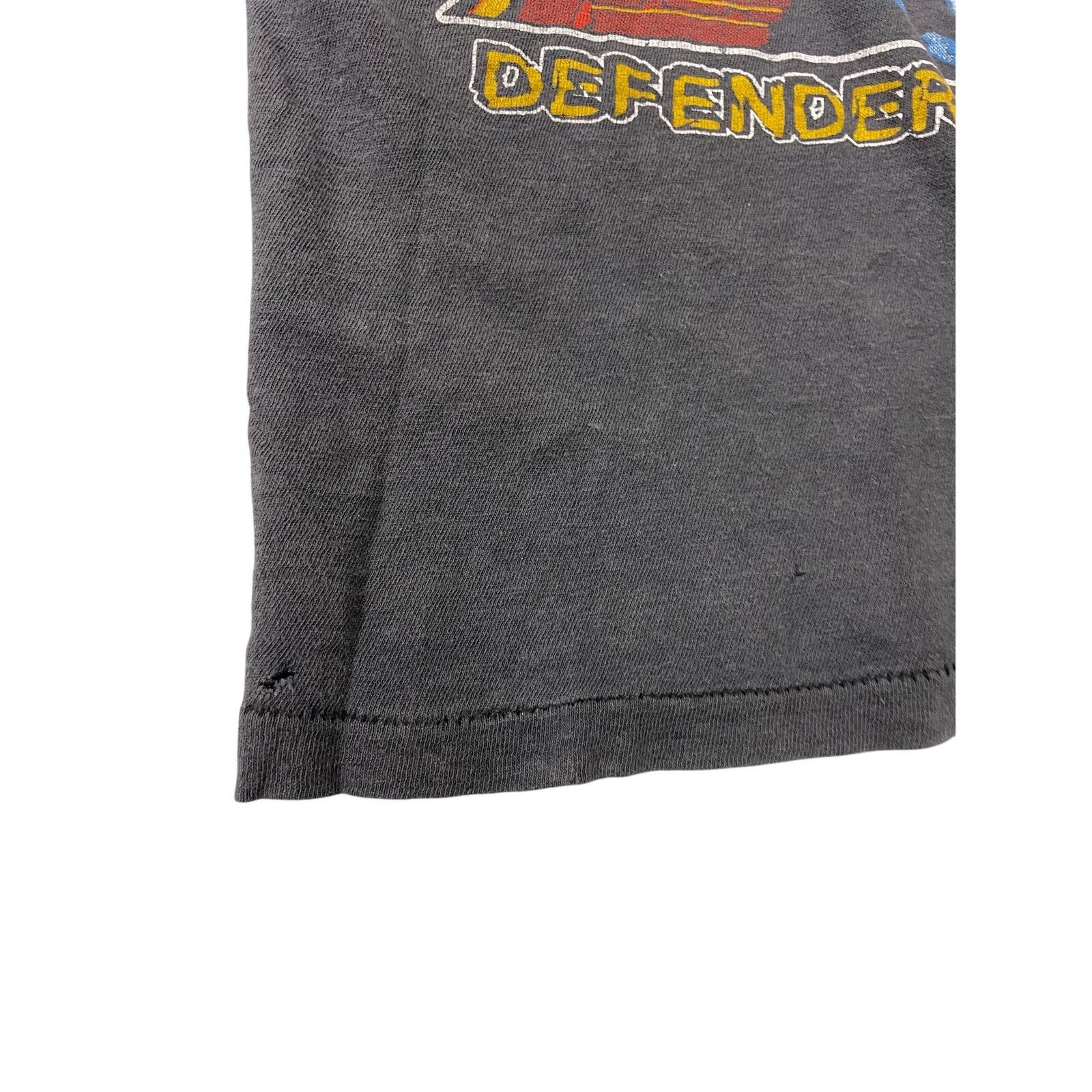 Judas Priest Judas Priest Defenders Of The Faith Tour 80s Vintage Shirt M Size US M / EU 48-50 / 2 - 15 Thumbnail