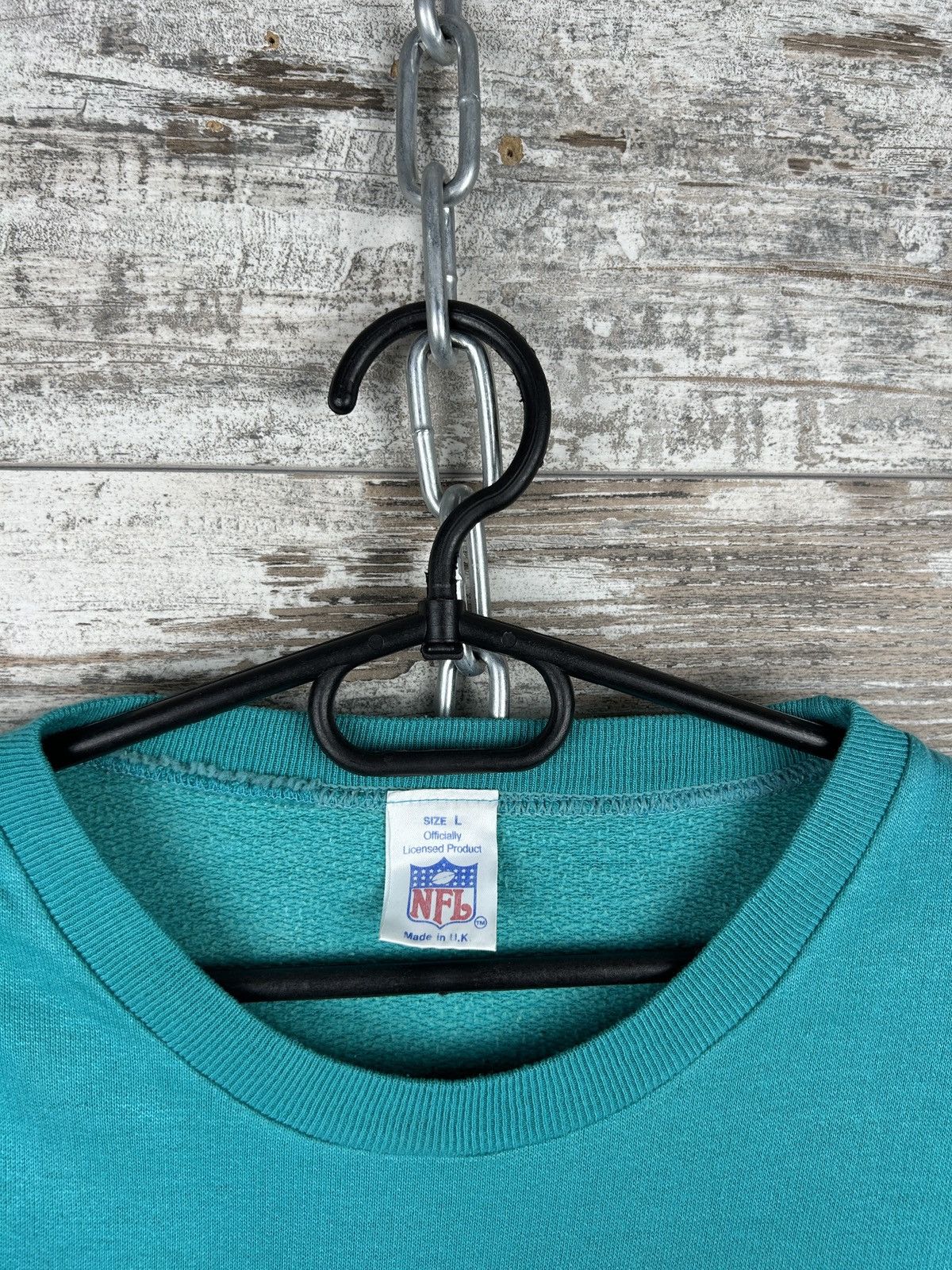 NFL × Russell Athletic × Vintage Vintage 90s Miami Dolphins Crewneck Sweatshirt rare y2k NFL Size US L / EU 52-54 / 3 - 5 Thumbnail