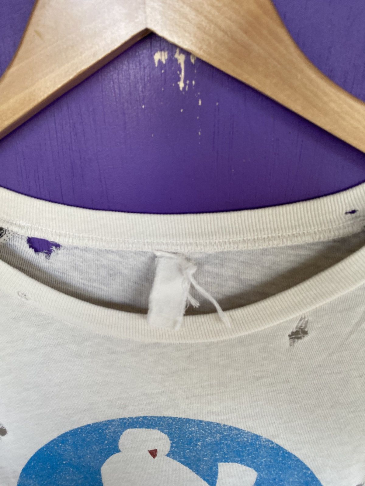 Band Tees Vintage 70s Woodstock music festival raglan t-shirt Size US L / EU 52-54 / 3 - 4 Thumbnail