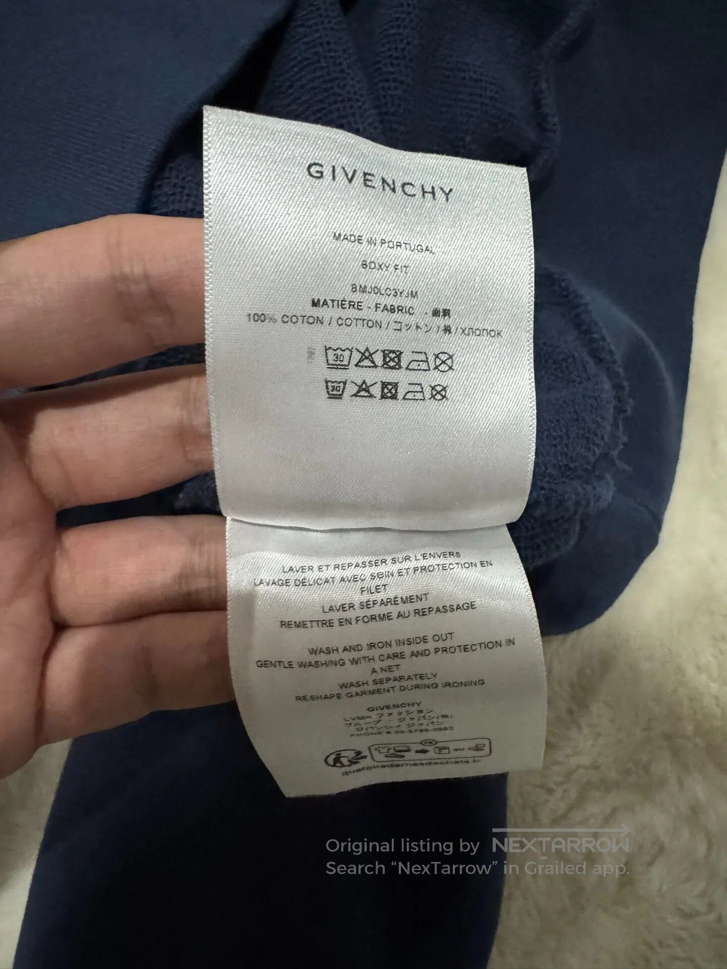 Giorgio Armani Giorgio Armani Back Lightning Print Sweatshirt| Size US M / EU 48-50 / 2 - 5 Thumbnail