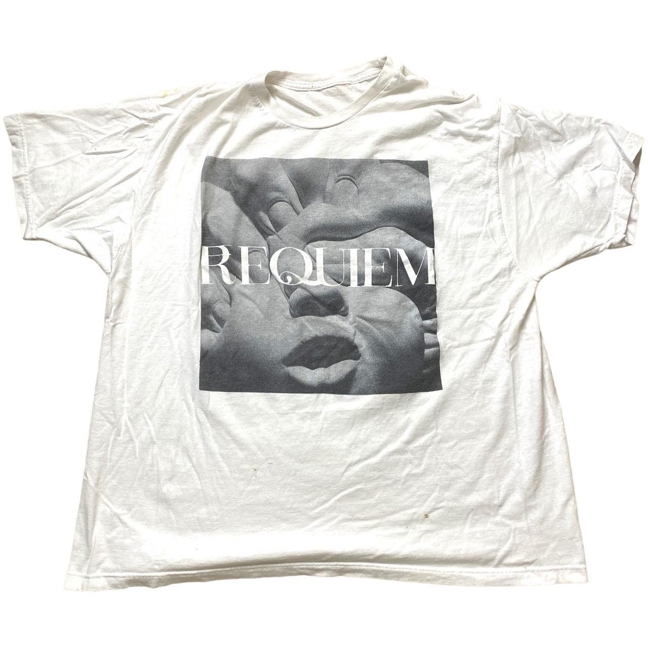 KORN Requiem White Band Tee Shirt Merch XXL