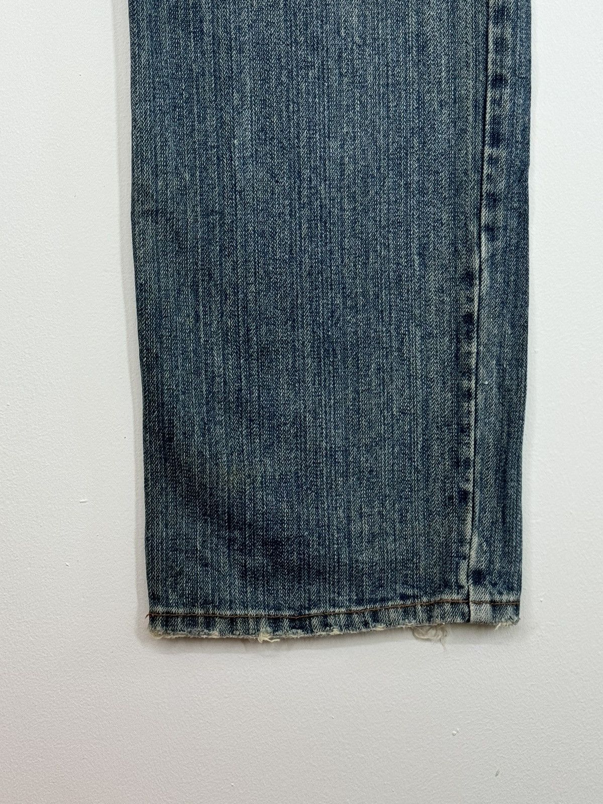 If Six Was Nine × Japanese Brand × Vintage NYLAUS JEAN TARTAN PLAID JUNYA WATANABE DISTRESSED DENIM Size US 32 / EU 48 - 7 Thumbnail