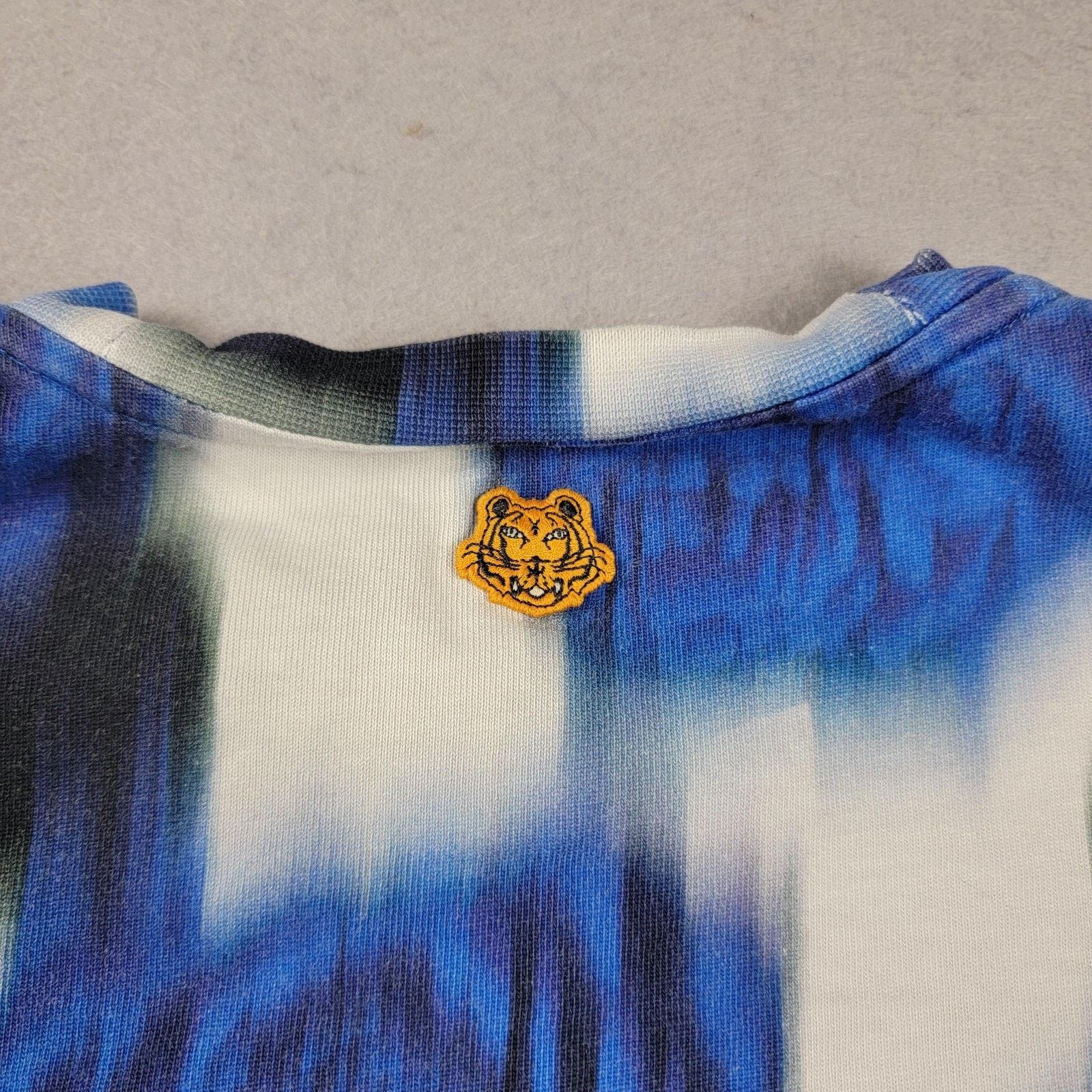Kenzo Kenzo Shirt Mens Medium Blurry Rose Floral Graphic Tiger 977 Size US M / EU 48-50 / 2 - 3 Thumbnail