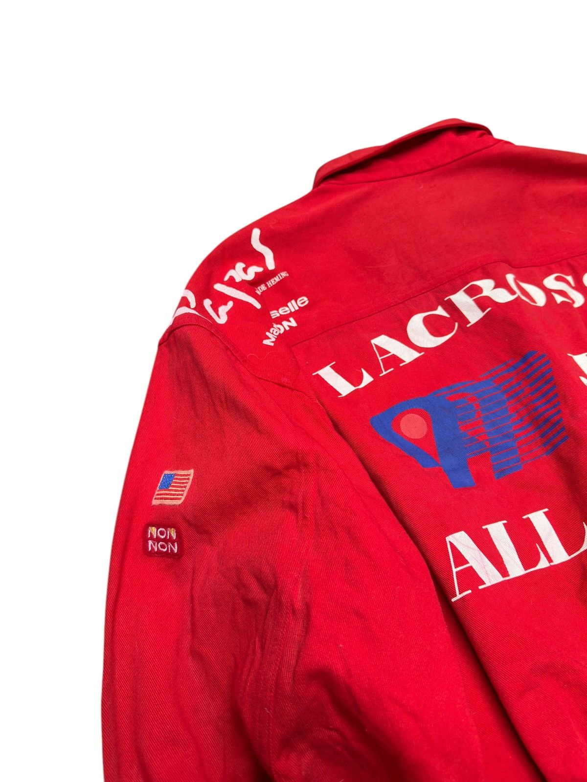 Mademoiselle Non Non × Vintage Papas x Mademoiselle Non Non Bomber Jacket For Lacrosse Size US M / EU 48-50 / 2 - 6 Thumbnail