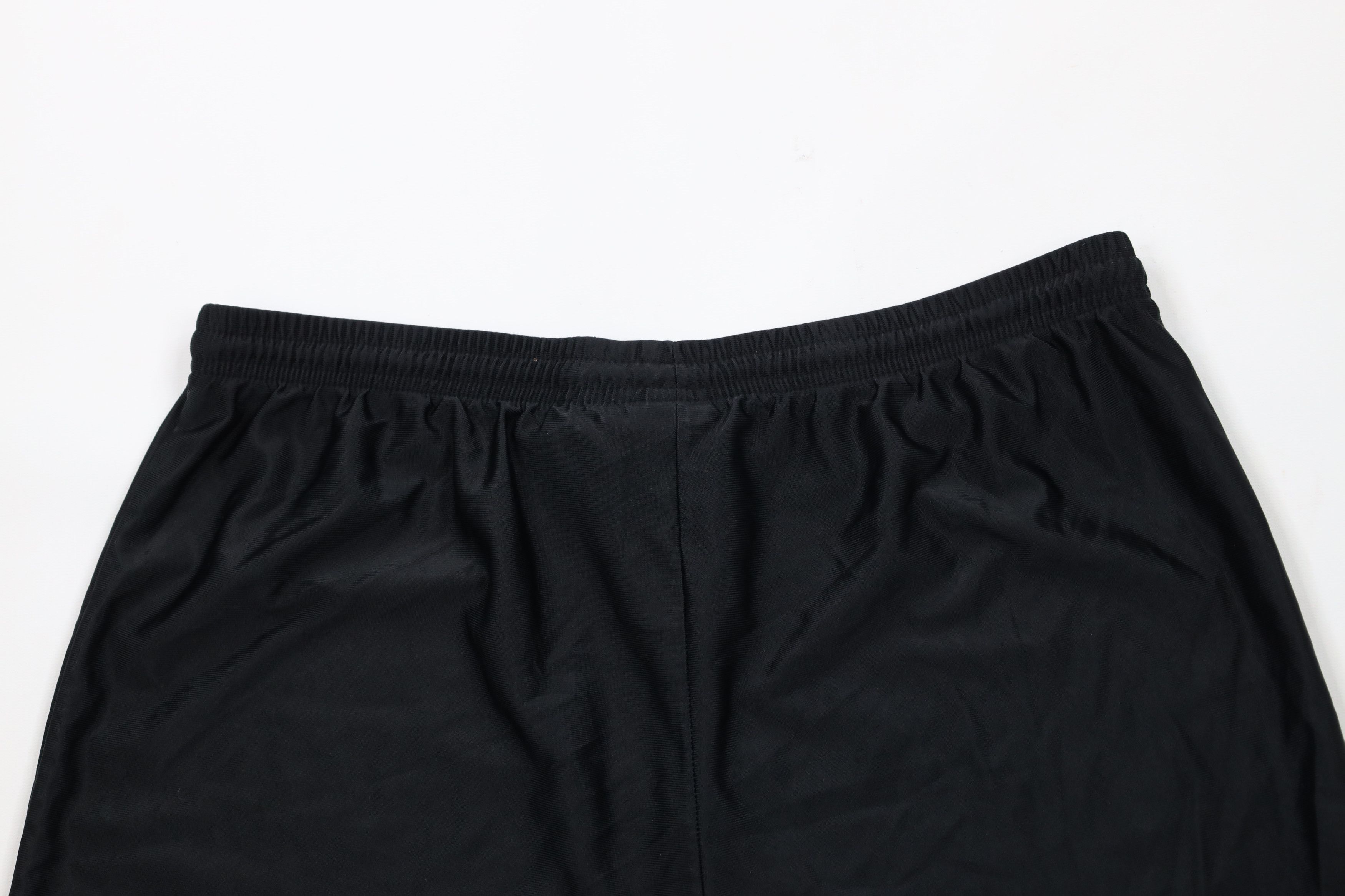 Nike × Vintage Vintage 90s Nike Travis Scott Mini Swoosh Shorts Black USA Size US 34 / EU 50 - 10 Thumbnail