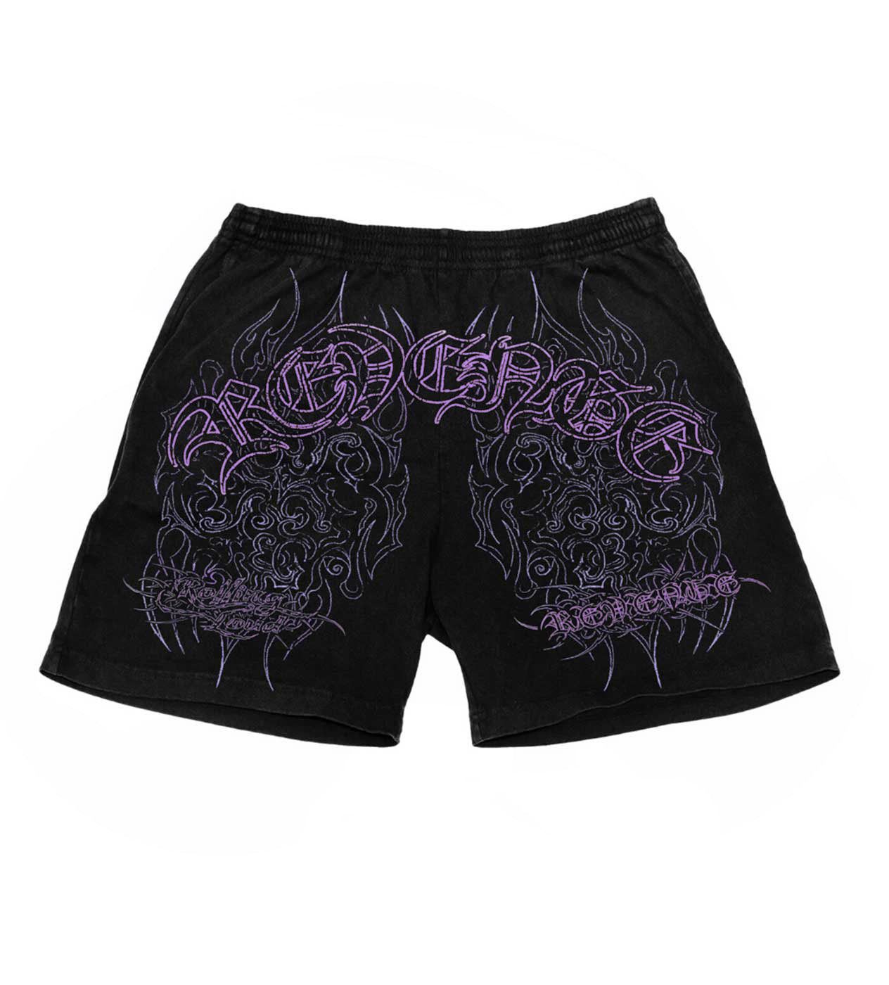 Revenge x Rolling Loud Arcane Shorts Black Shorts Size US 34 / EU 50 - 1 Preview