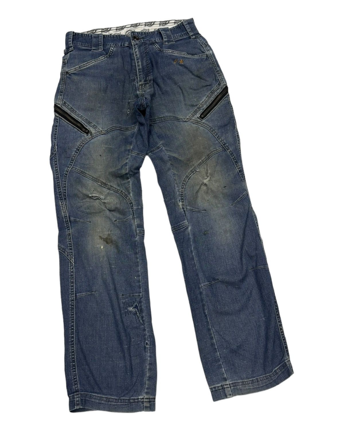 Dickies VINTAGE DICKIES DENIM WORKERS DISTRESSED JEANS Size US 28 / EU 44 - 3 Thumbnail