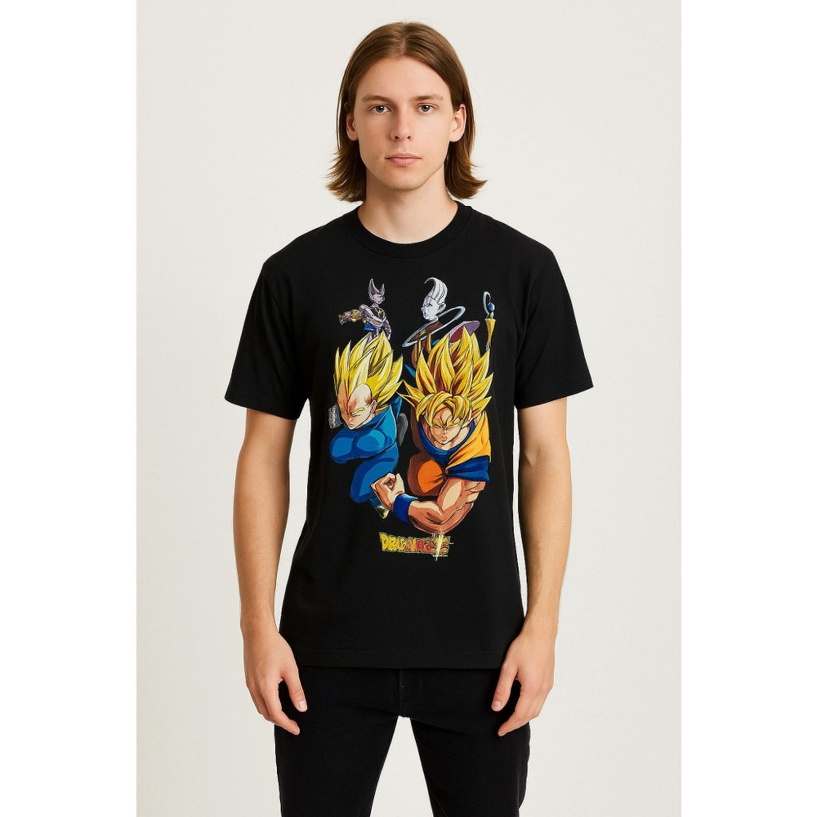 Other Dragon Ball Super Goku & Vegeta Graphic Tee Black M Size US M / EU 48-50 / 2 - 1 Thumbnail