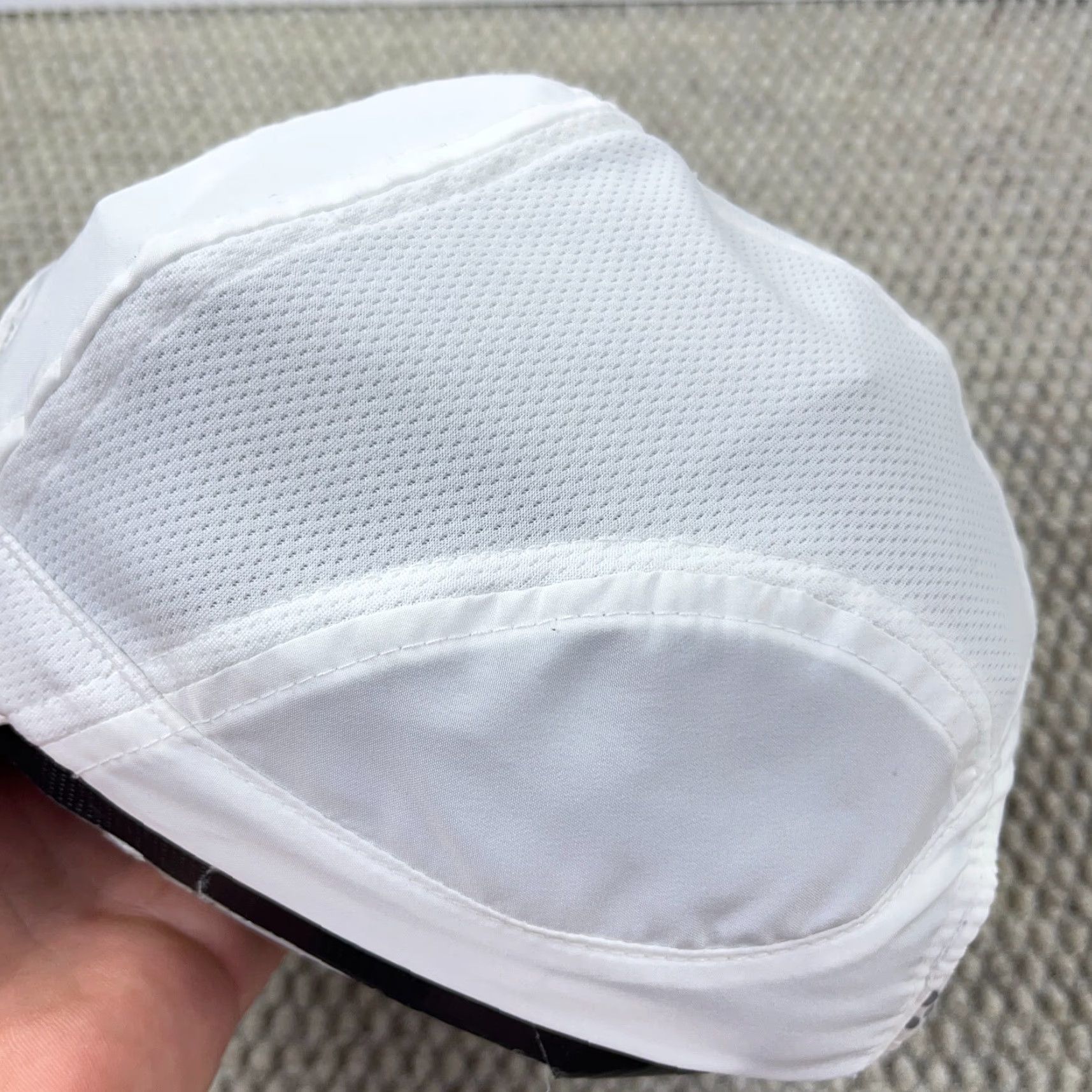 Nike VINTAGE Nike Hat Cap White Black 7 Panel Tailwind 90's Y2k Running Cycling Rare Baseball Cap Men One Size Adult Mens Size ONE SIZE - 6 Thumbnail