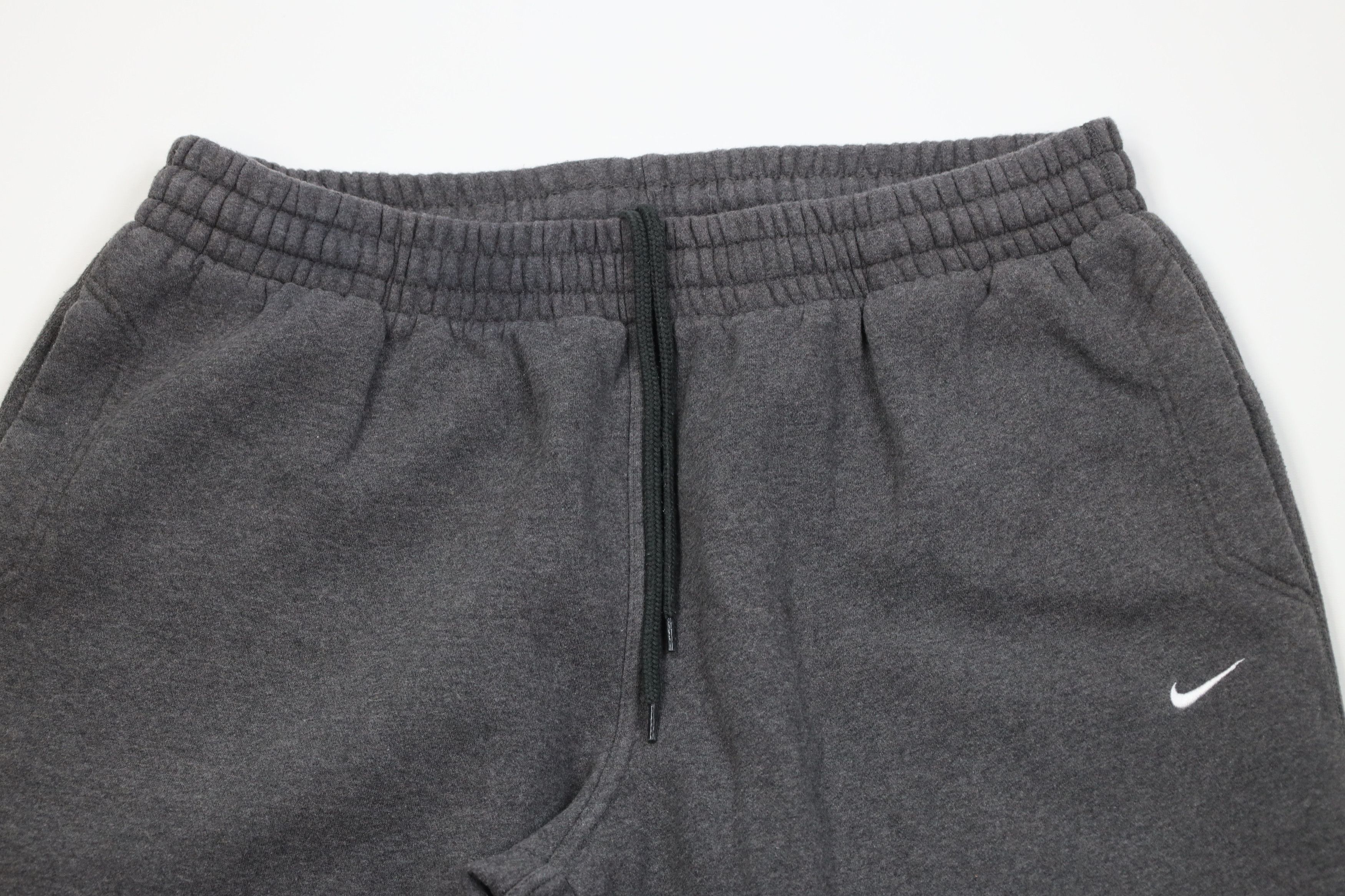 Nike Vintage Y2K Nike Mini Swoosh Wide Leg Sweatpants Pants Gray Size US 40 / EU 56 - 2 Thumbnail