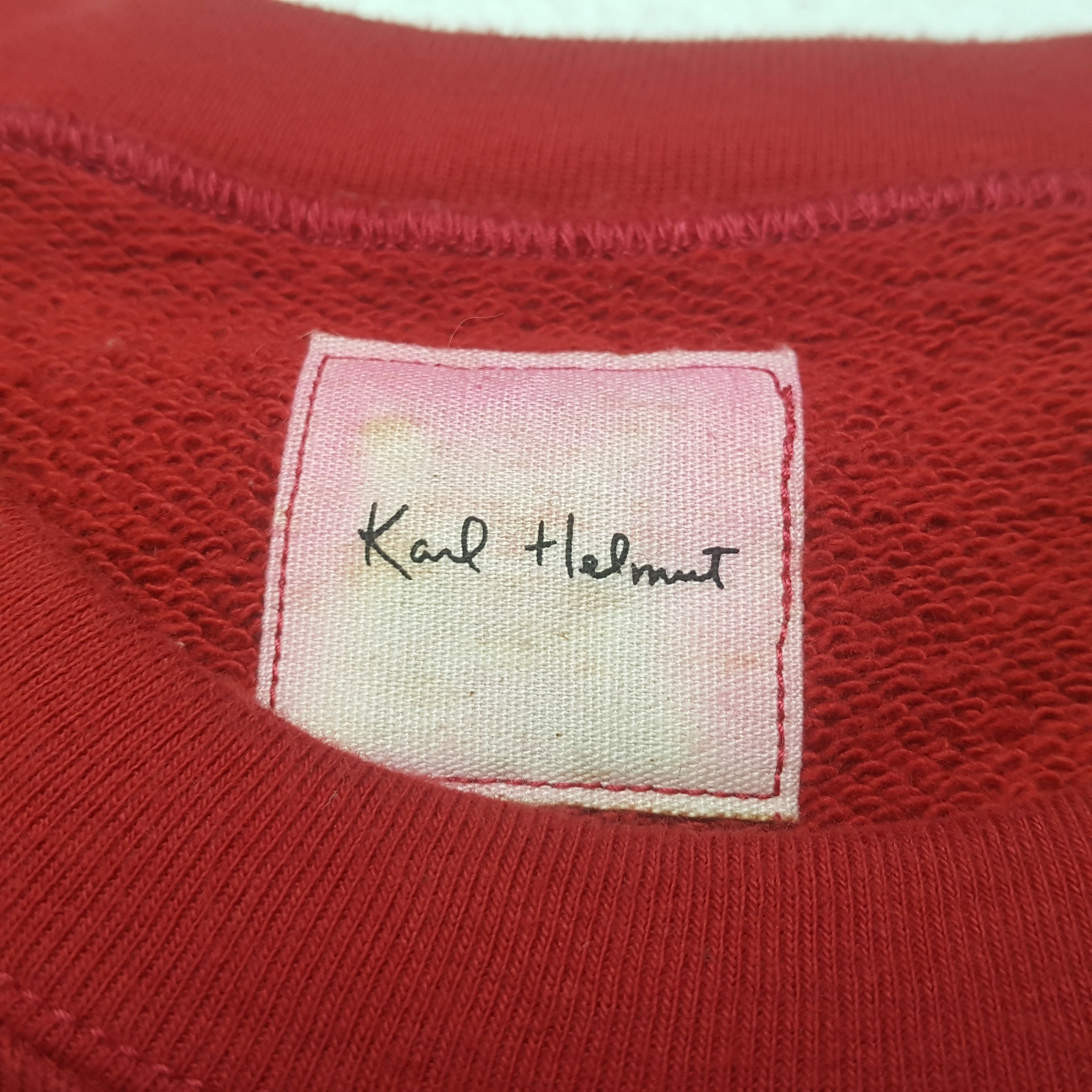 Designer × Karl Helmut × Vintage Vintage KARL HELMUT Fashion Brand Sweatshirt C295N3 Size US M / EU 48-50 / 2 - 5 Thumbnail