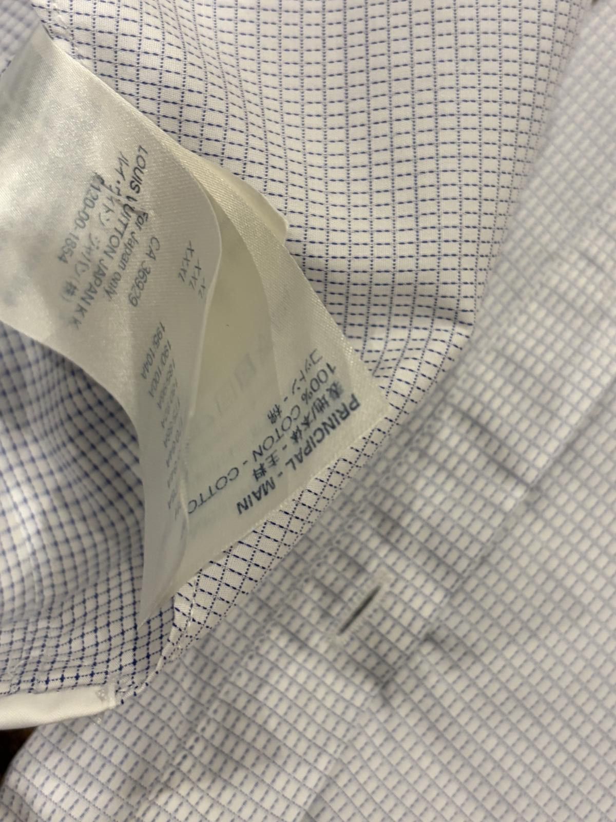 Louis Vuitton Louis Vuitton Micro-Check Dress Shirt Size US M / EU 48-50 / 2 - 11 Thumbnail