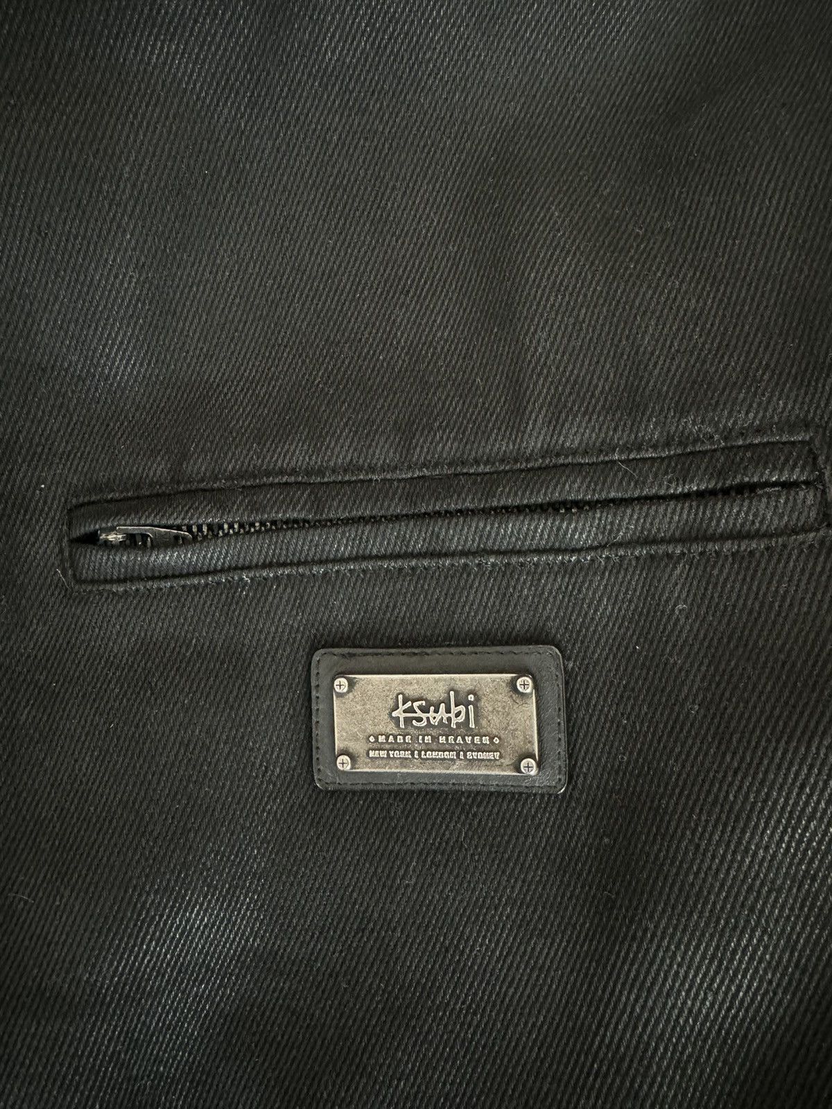 Ksubi Sin City Plated Waxed Jacket Black Size US M / EU 48-50 / 2 - 6 Thumbnail