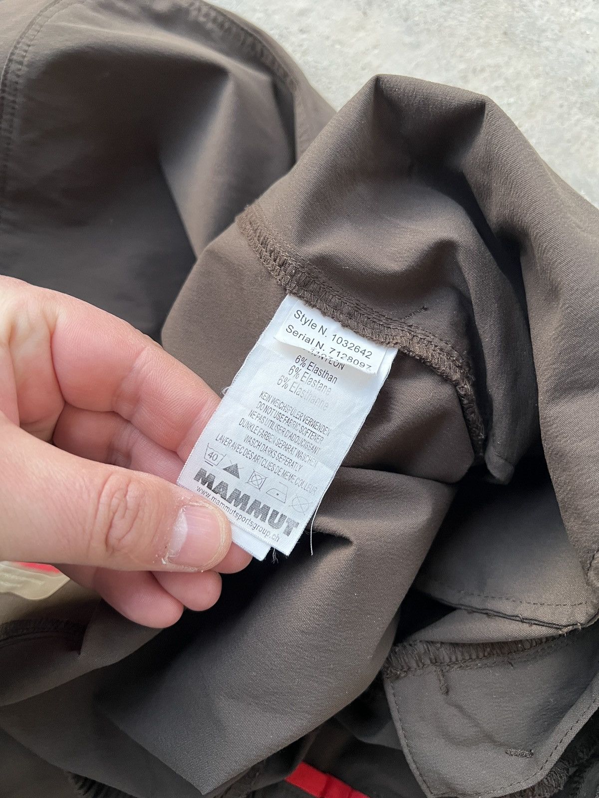 Mammut Mammut Shorts Size 25" / US 0 / IT 36 - 6 Thumbnail