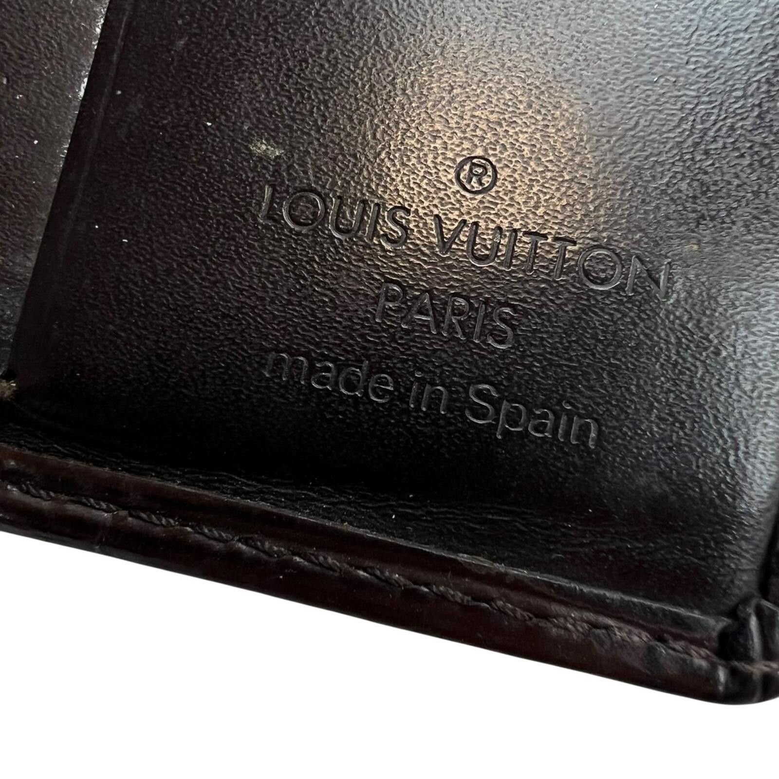 Louis Vuitton Louis Vuitton Brown Epi Leather Bifold Wallet Size ONE SIZE - 6 Thumbnail