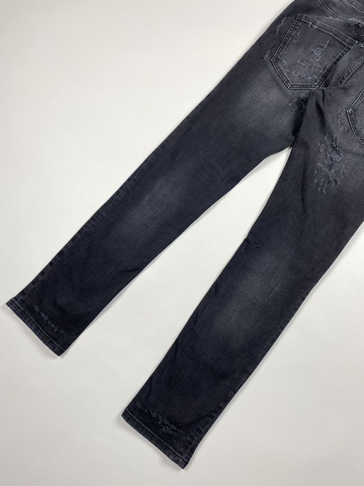 Dsquared2 Dsquared ladies skinny Dan Jean distressed denim jeans Size 30" / US 8 / IT 44 - 24 Thumbnail