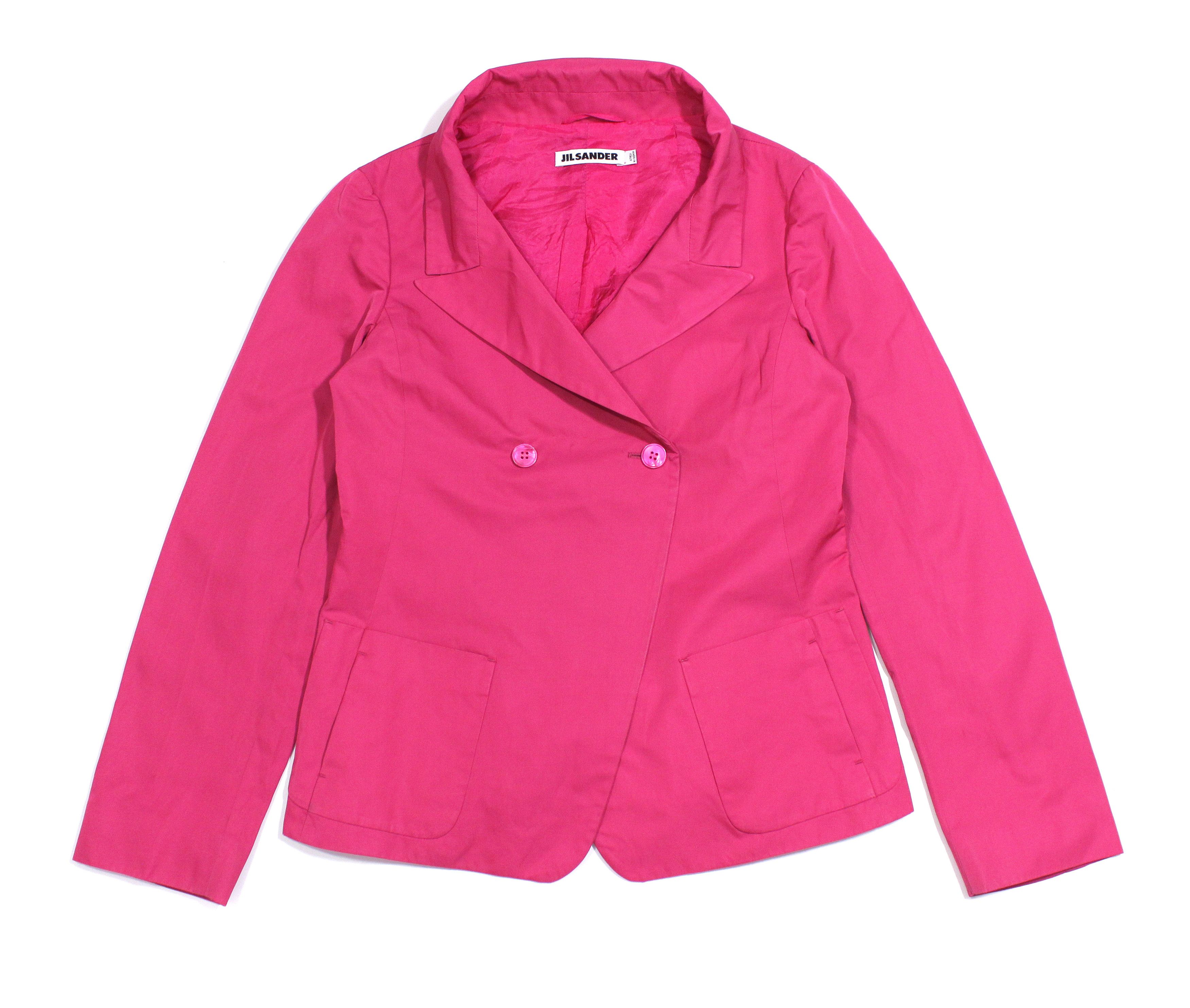 Jil Sander 2011 Raf Simons Era Oversize Pink Blazer Size XS / US 0-2 / IT 36-38 - 1 Thumbnail