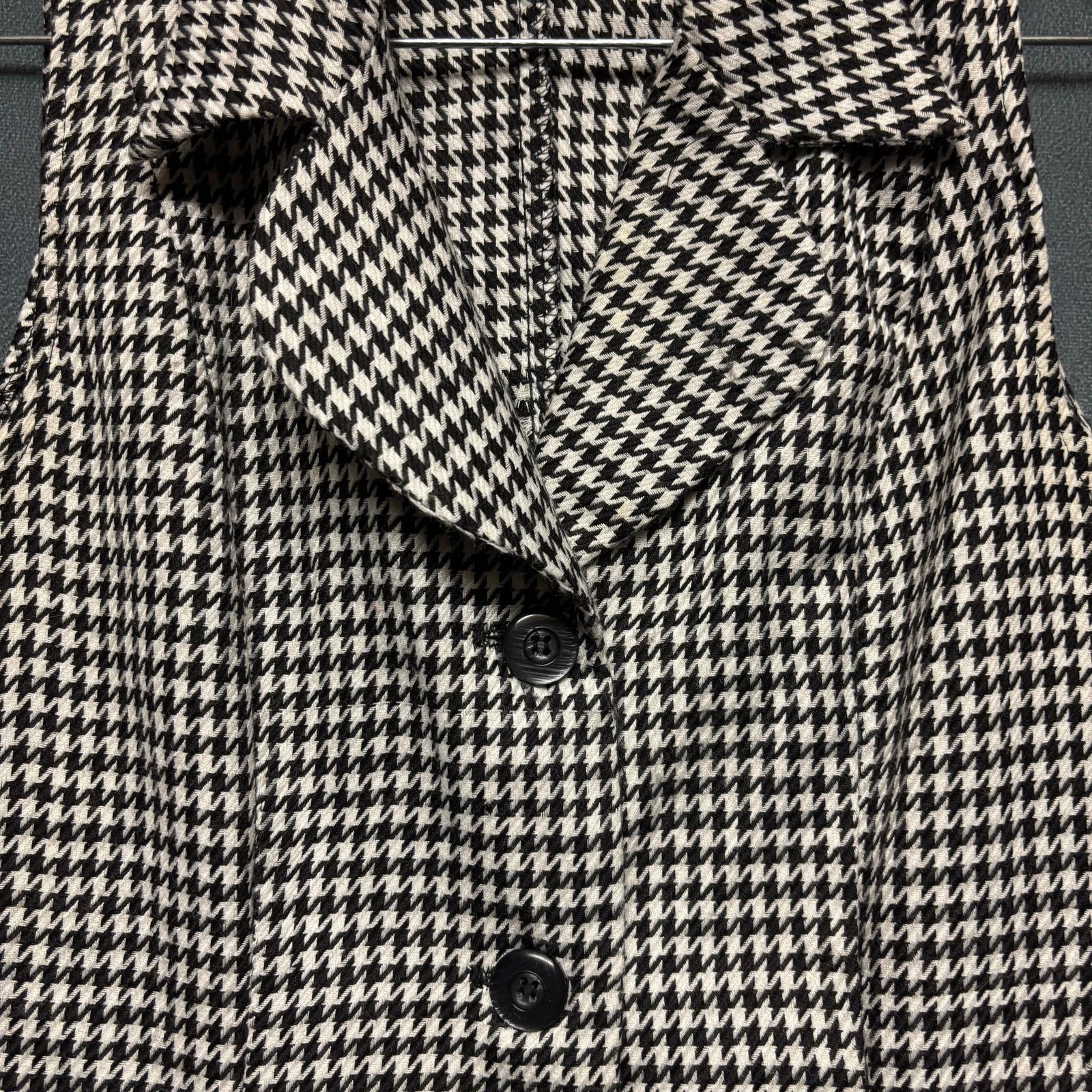 Other Vintage Melissa Lawrence Houndstooth Pantsuit Vest Set Size M / US 6-8 / IT 42-44 - 15 Thumbnail