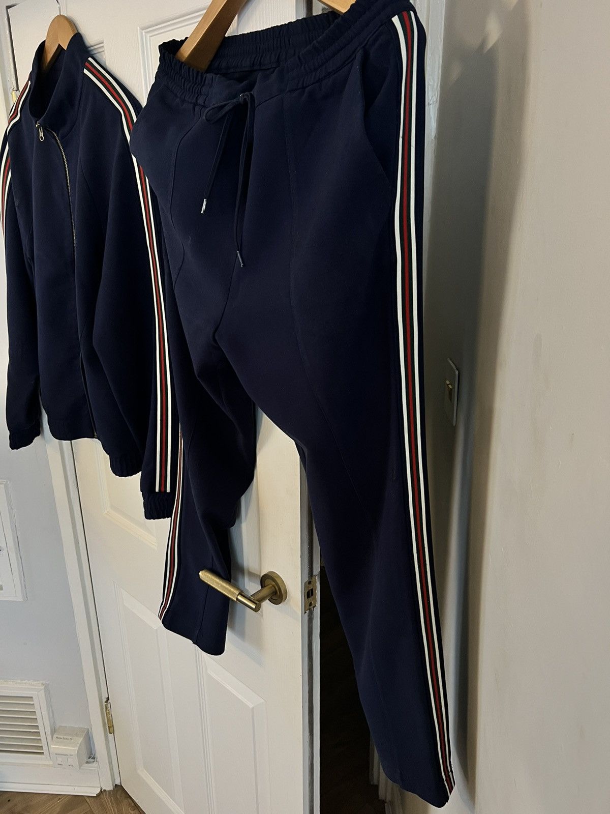Topman TOPMAN VINTAGE TRACKSUIT NAVY SIZE S Size 38S - 3 Thumbnail
