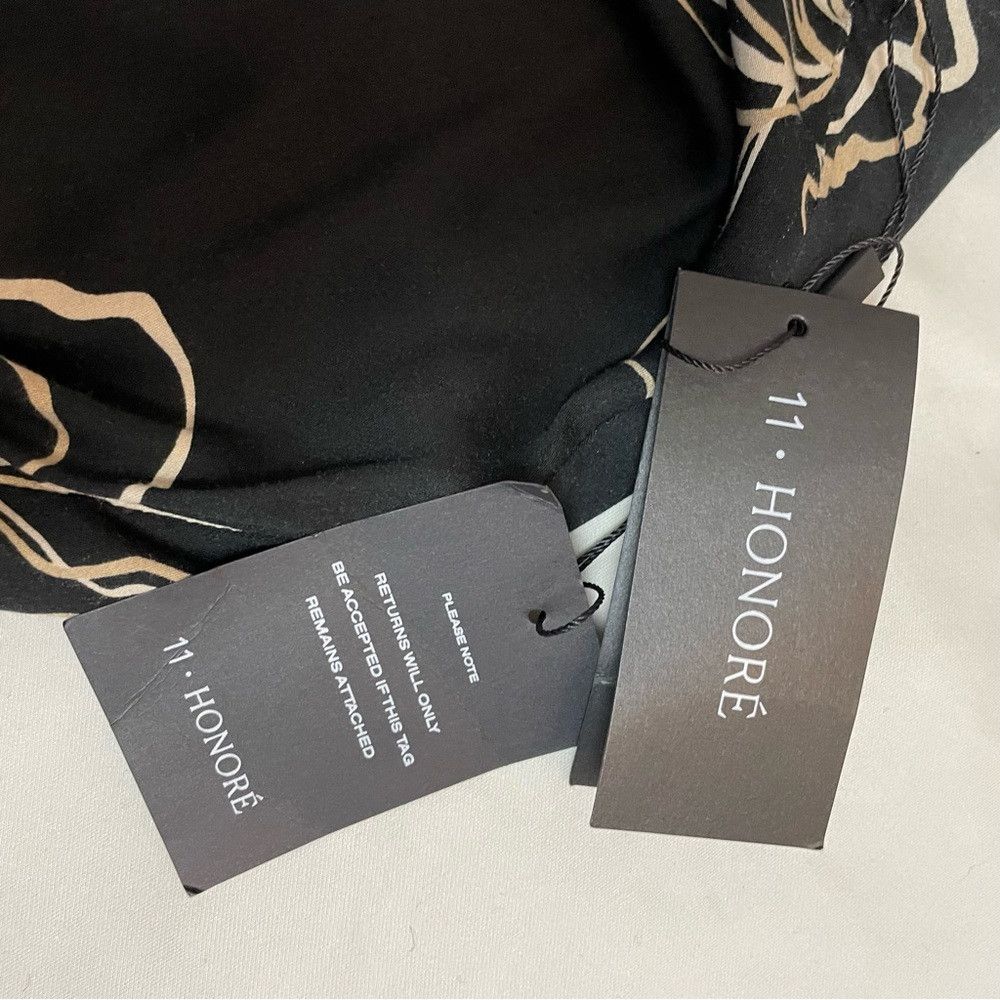 Other NWT New $128 11 HONORÉ Jasmine Floral One-Shoulder Blouse S Size XL / US 12-14 / IT 48-50 - 5 Thumbnail