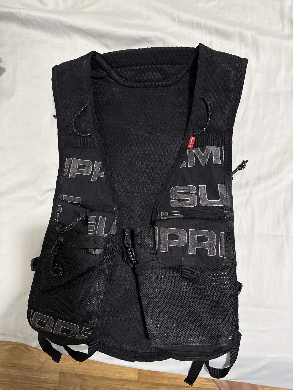 NFL × Supreme SUPREME NFL x RAIDERS x '47 DENIM VEST | Grailed