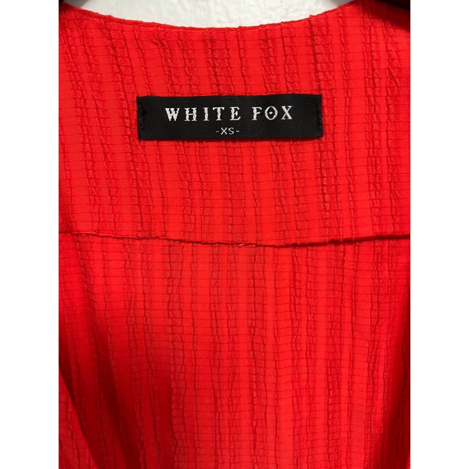 Whitehouse Cox WHITE FOX Women Sexy Barbie Wrap Around Dres Size XS A000021 Size XS / US 0-2 / IT 36-38 - 4 Thumbnail