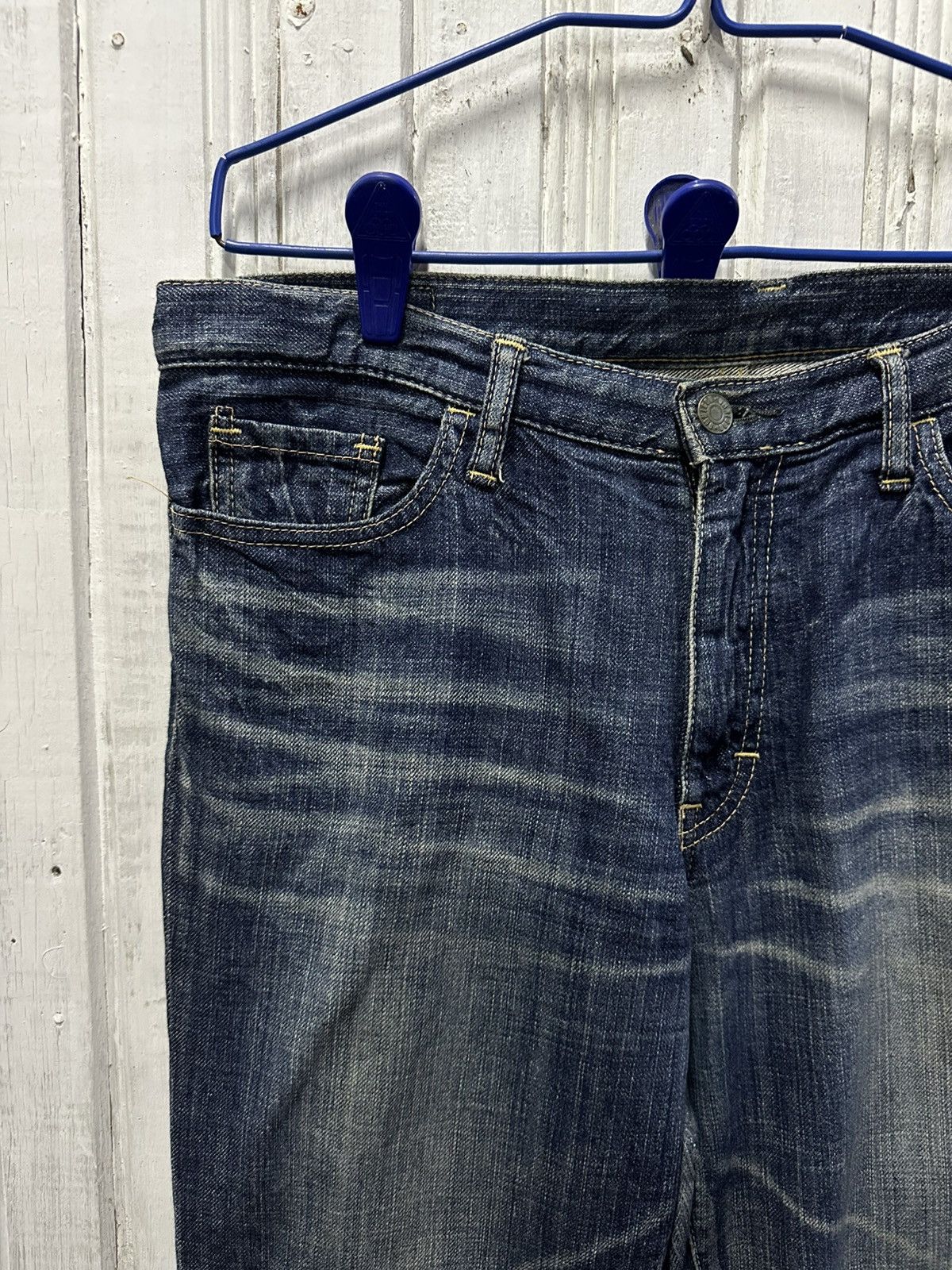 OMNIGOD 90’s Orange Tab Vintage OMNIGOD Denim Pants Made In Japan Size US 33 - 3 Thumbnail