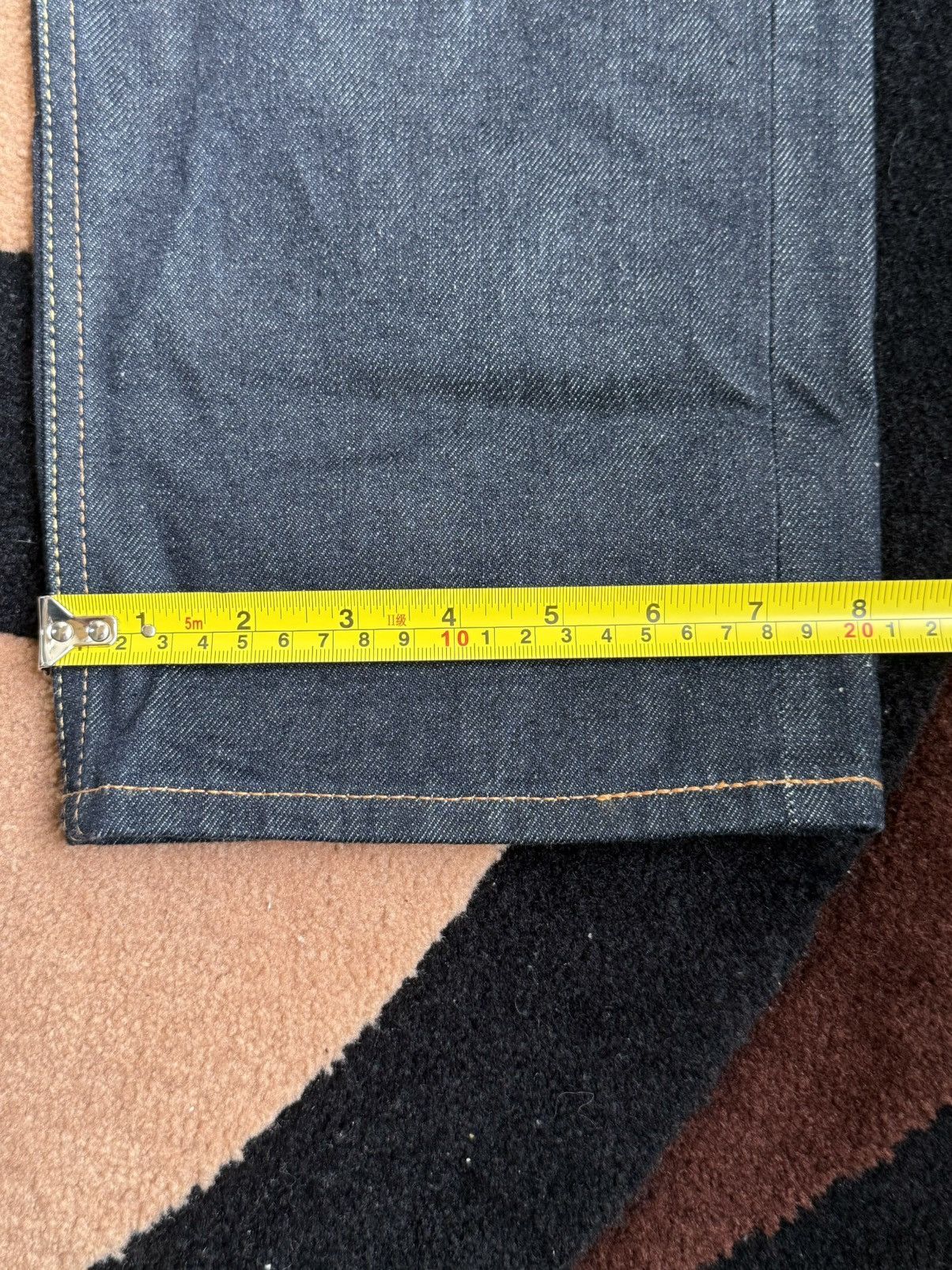 Evisu EVISU mosaic daicock style jeans！size：29x34 Size US 29 - 9 Thumbnail