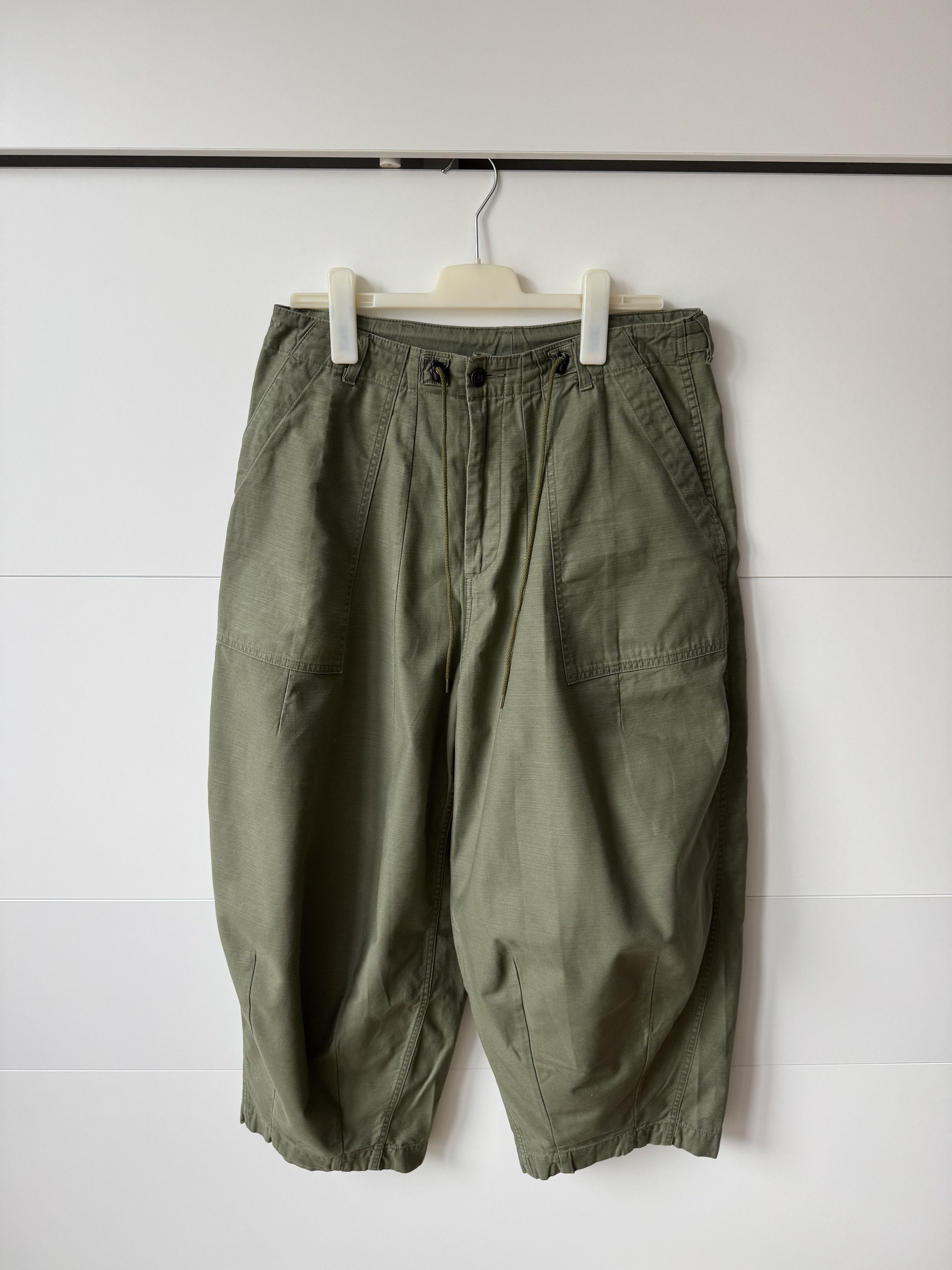 Needles [M] H.D. Pant Fatigue in Olive (SS23) Size US 30 / EU 46 - 1 Thumbnail