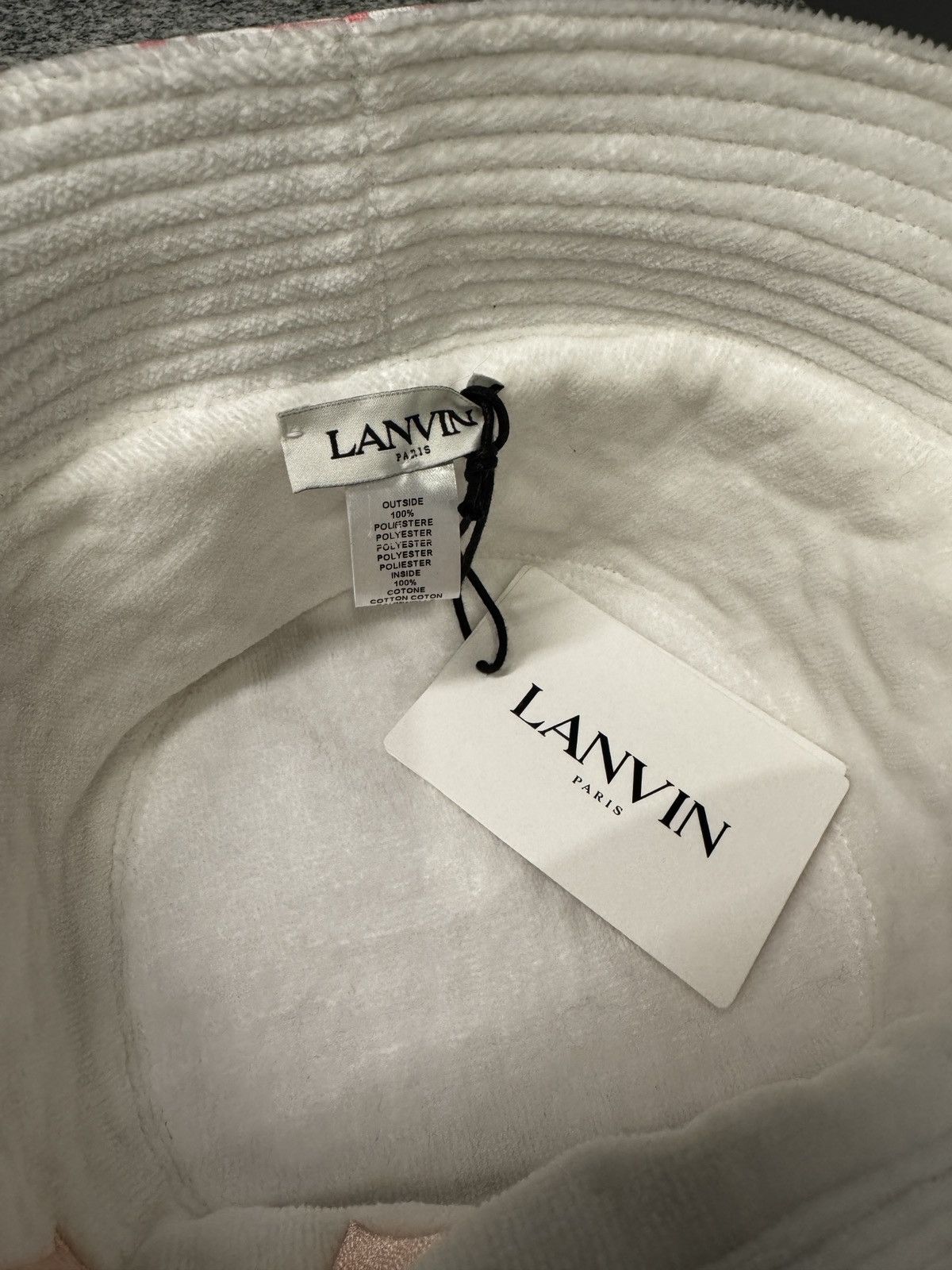 Lanvin NWT Lanvin Unisex Reversible Bucket Hat Size ONE SIZE - 4 Thumbnail